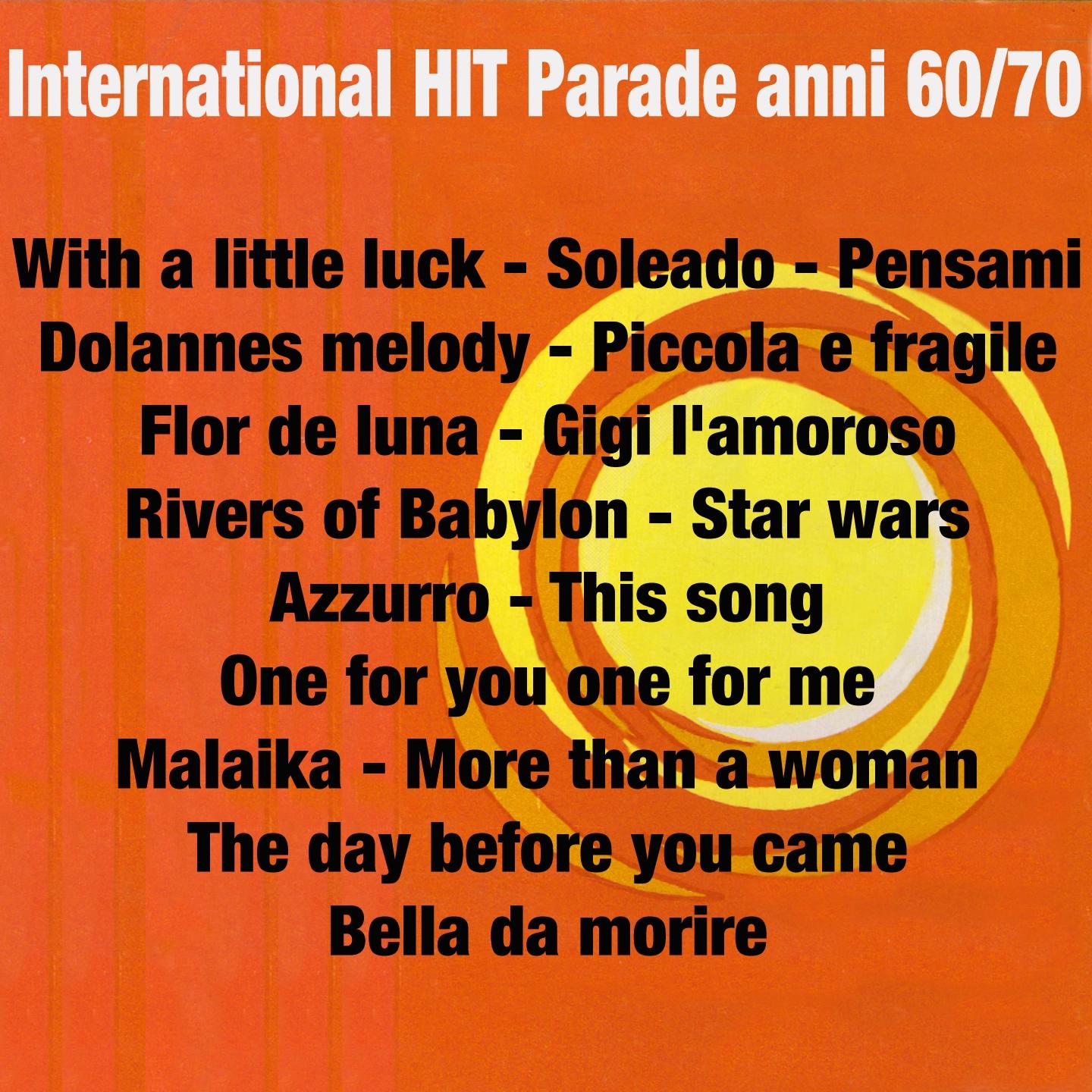 Постер альбома International Hit Parade Anni 60/70