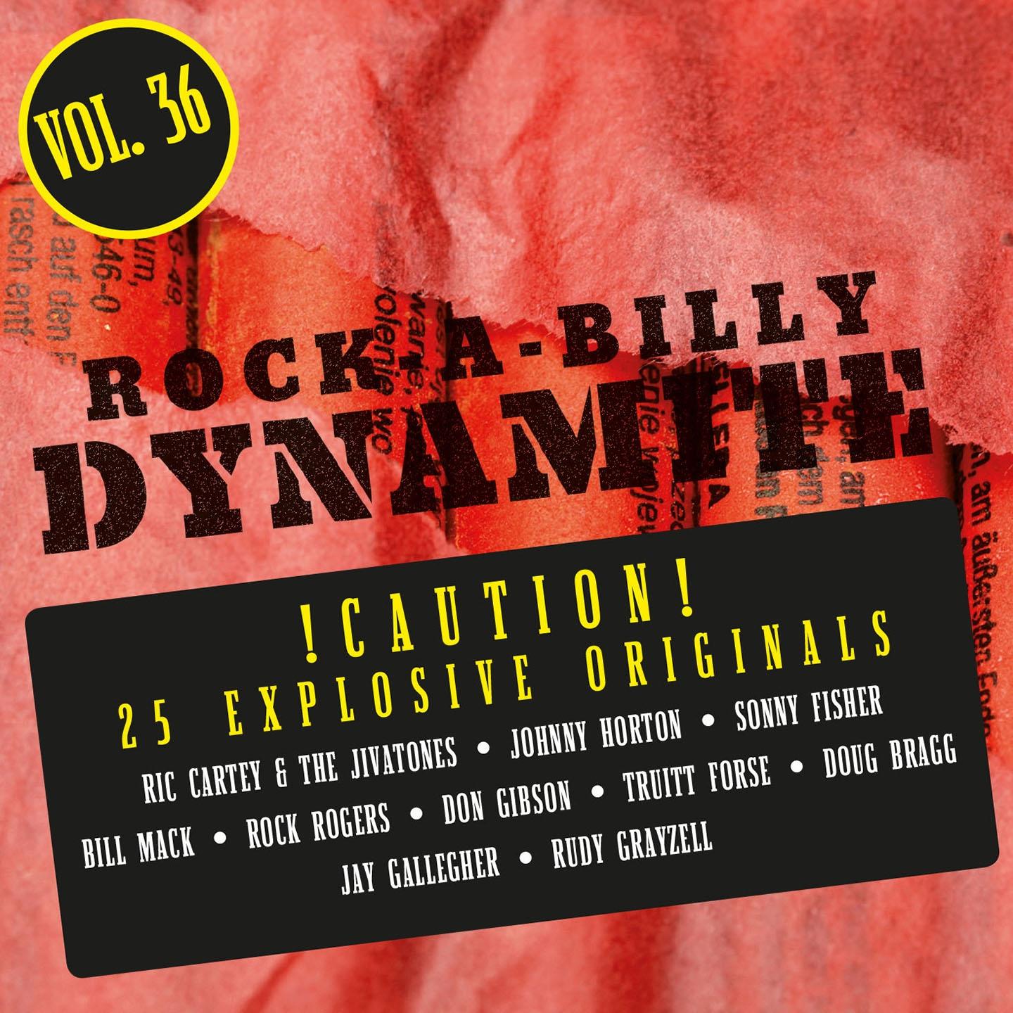 Постер альбома Rock-A-Billy Dynamite, Vol. 36