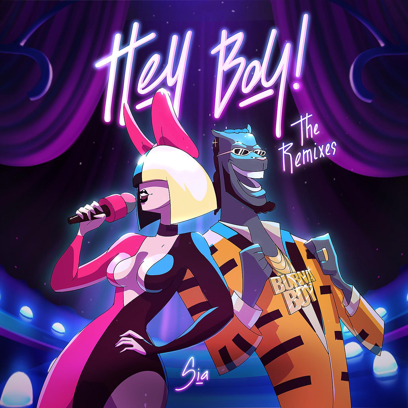 Постер альбома Hey Boy (The Remixes)
