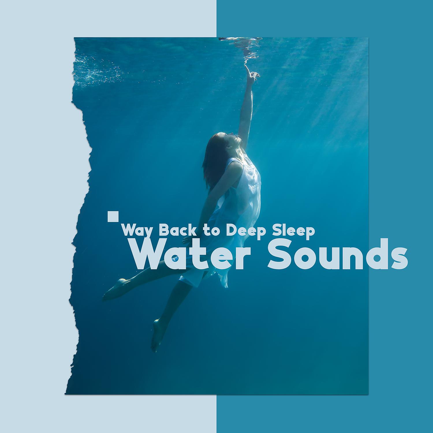 Постер альбома Way Back to Deep Sleep: Soothing Water Sounds to Sleep, Insomnia Aid Music (Sea, River, Waterfall)