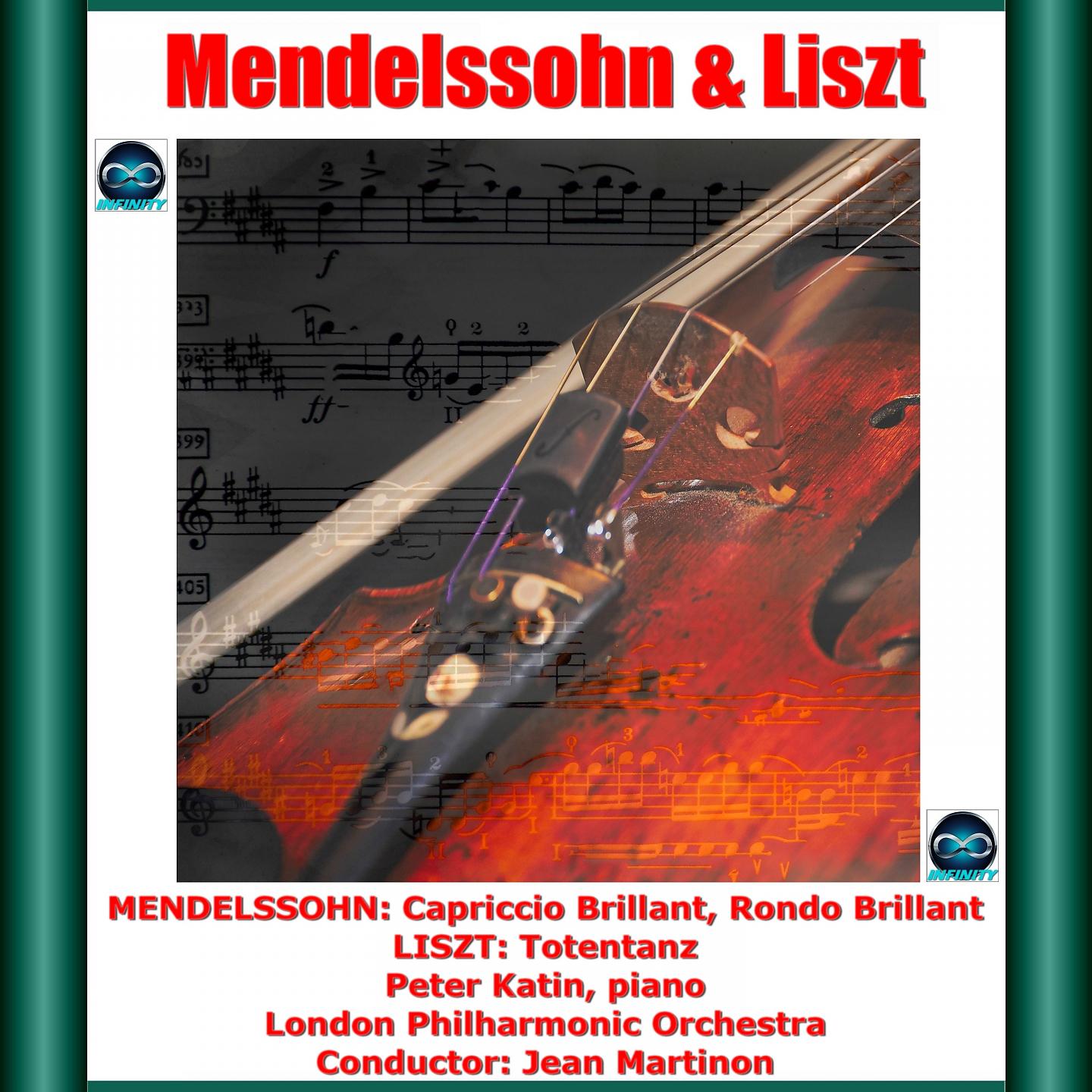 Постер альбома Mendelssohn: Capriccio Brillant, Rondo Brillant - Liszt: Totentanz