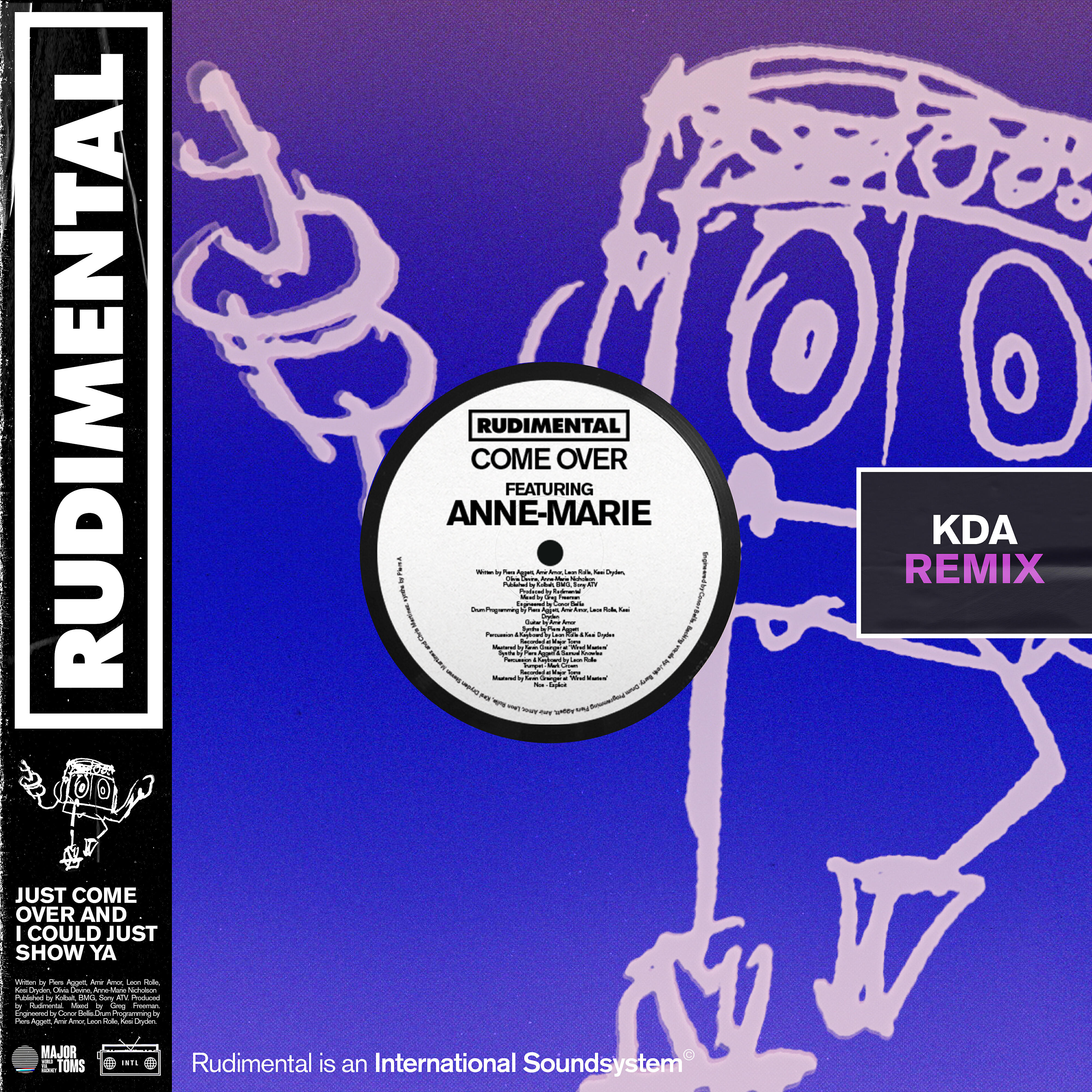 Rudimental - Come Over (feat. Anne-Marie & Tion Wayne) [KDA Remix]