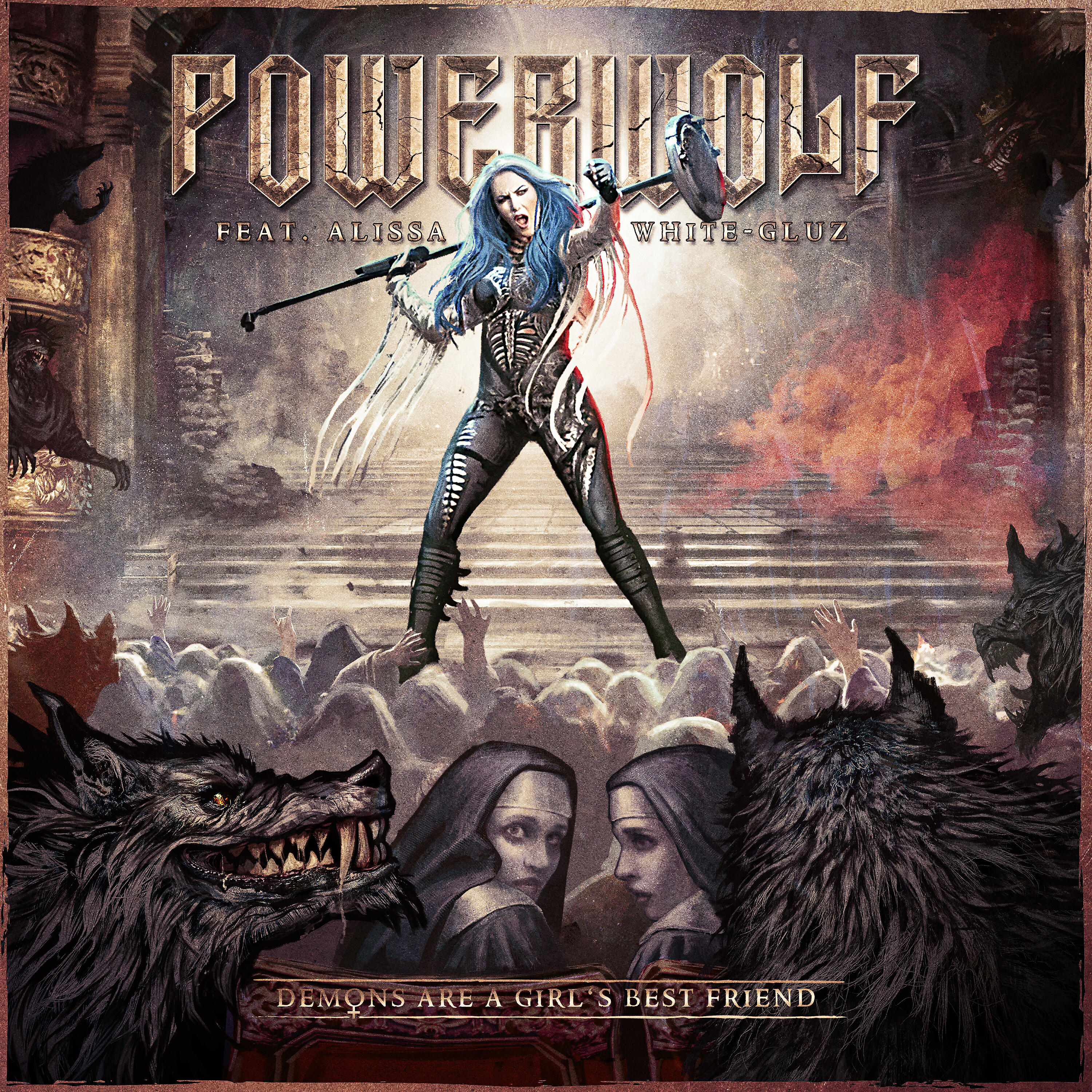 Powerwolf - Demons Are a Girl's Best Friend (feat. Alissa White-Gluz)