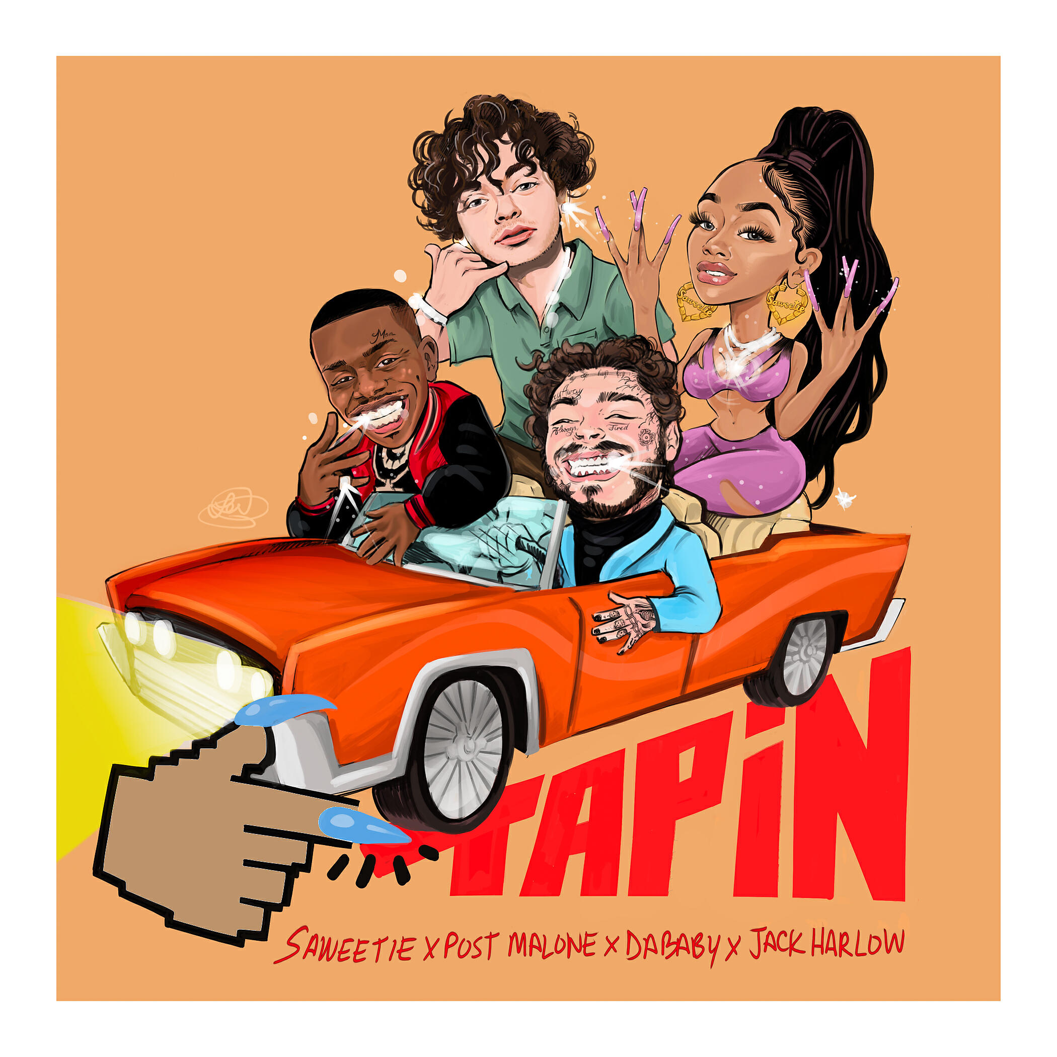 Saweetie - Tap In (feat. Post Malone, DaBaby & Jack Harlow)