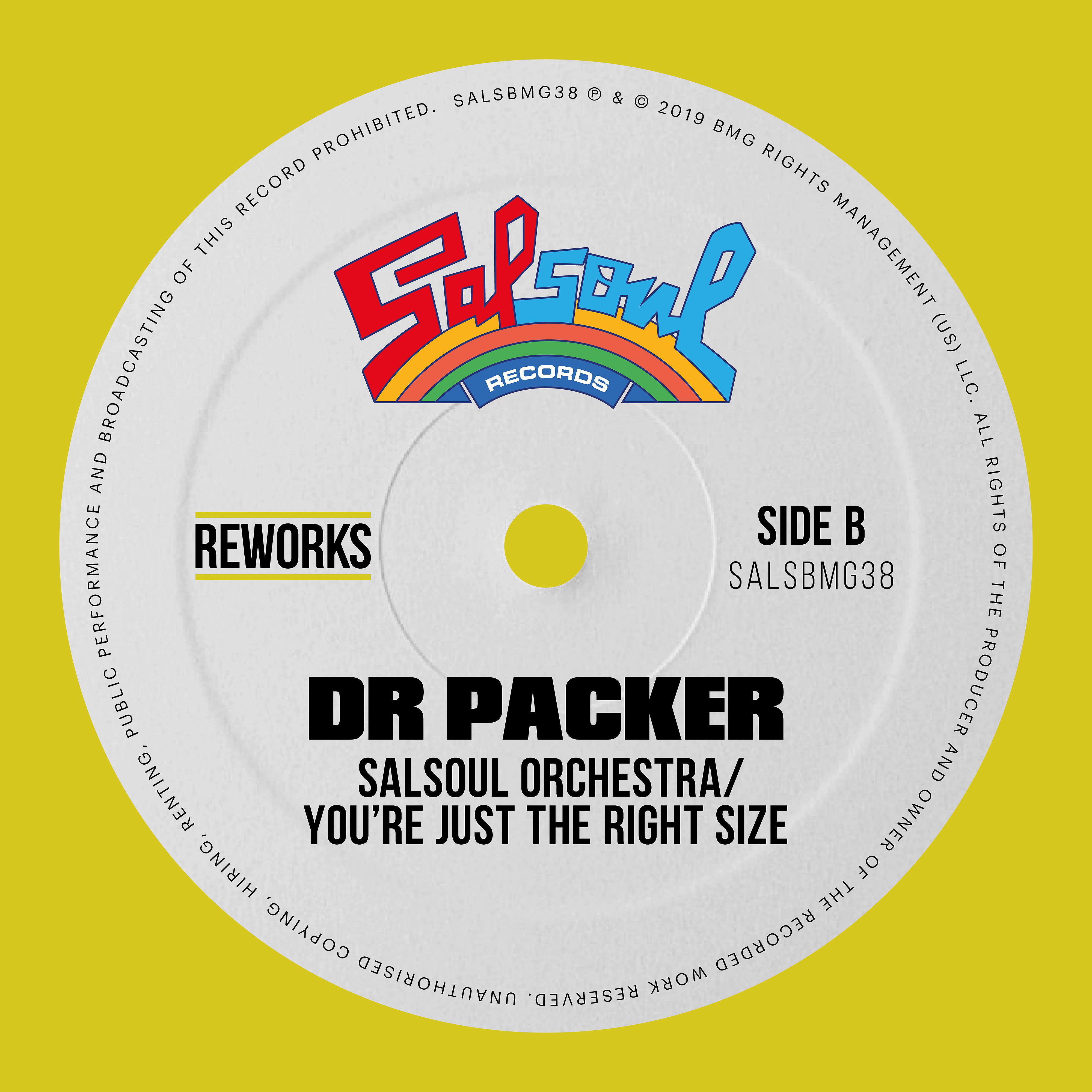 Постер альбома You're Just The Right Size (Dr Packer Rework)