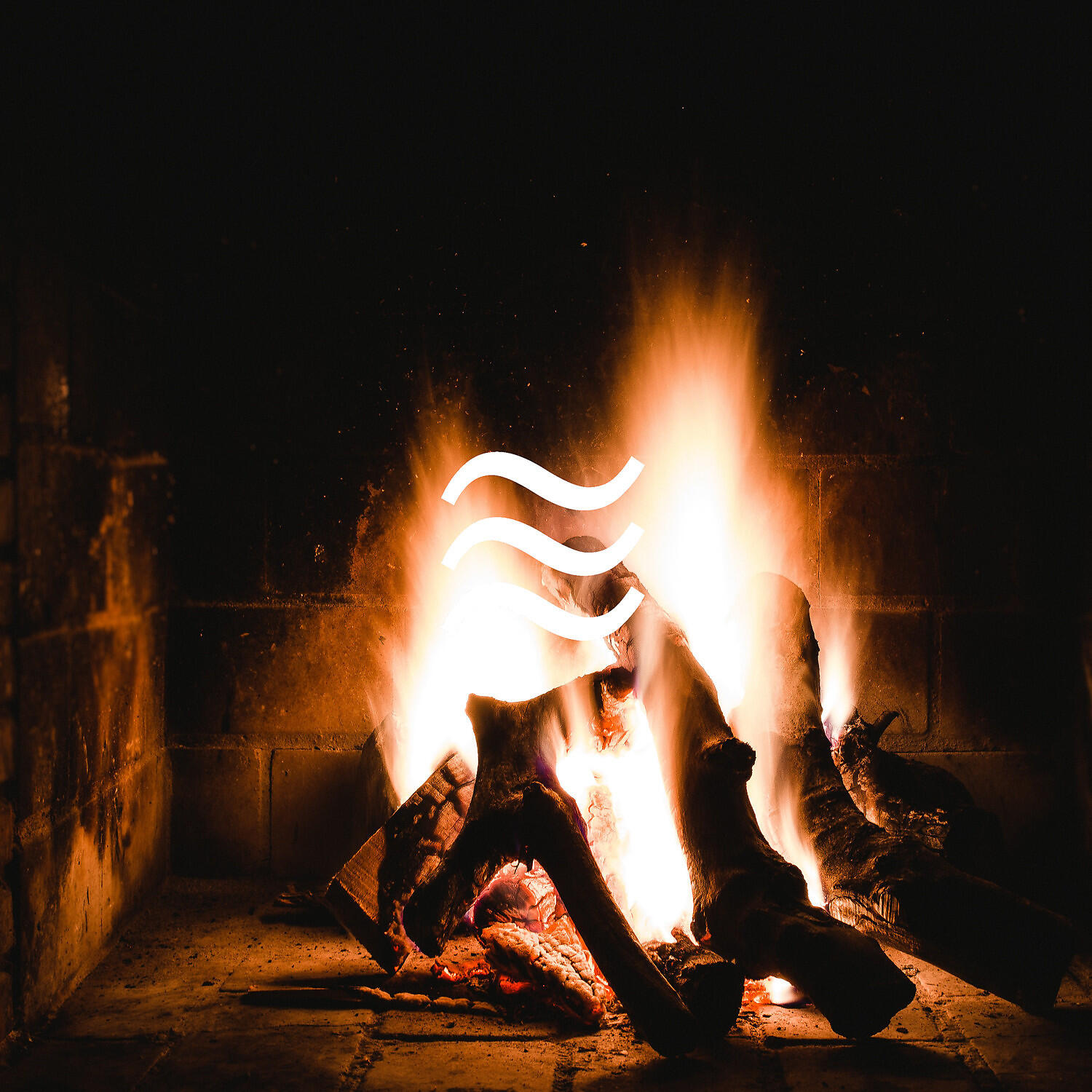 Doze Fire Sound to Sleep Deep - Goodnight Fire Cracking Sound