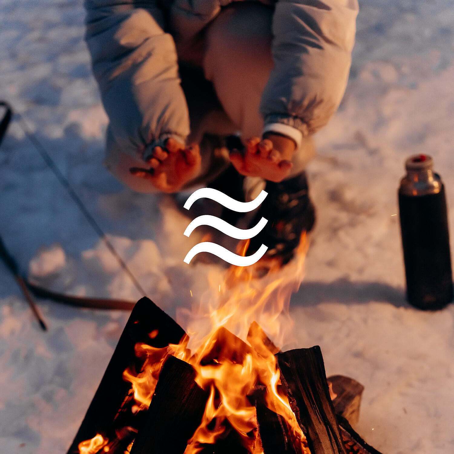 Smooth Fire Sound to Sleep Deep - Flame Sound to Chill