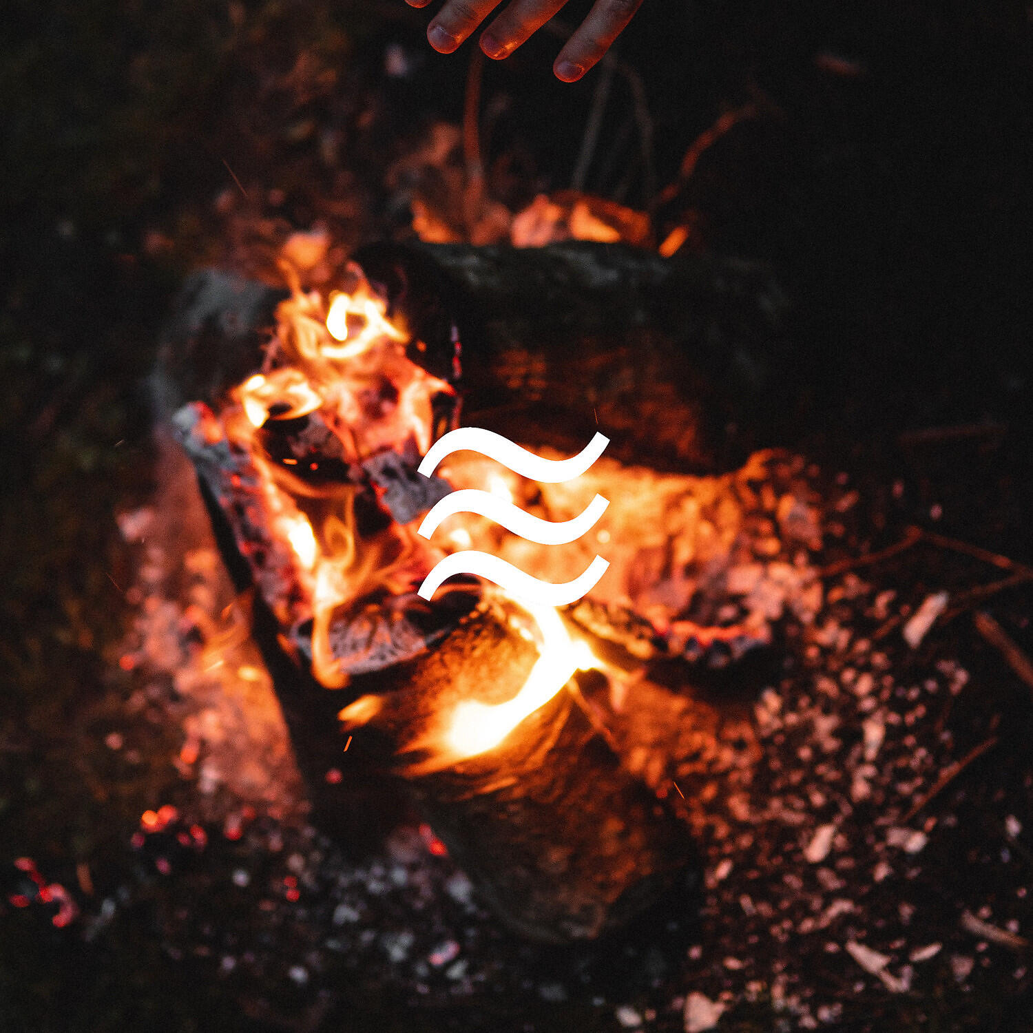 Gentle Fire Sound for Sleeping - Fireplace Sound for Quick Nap