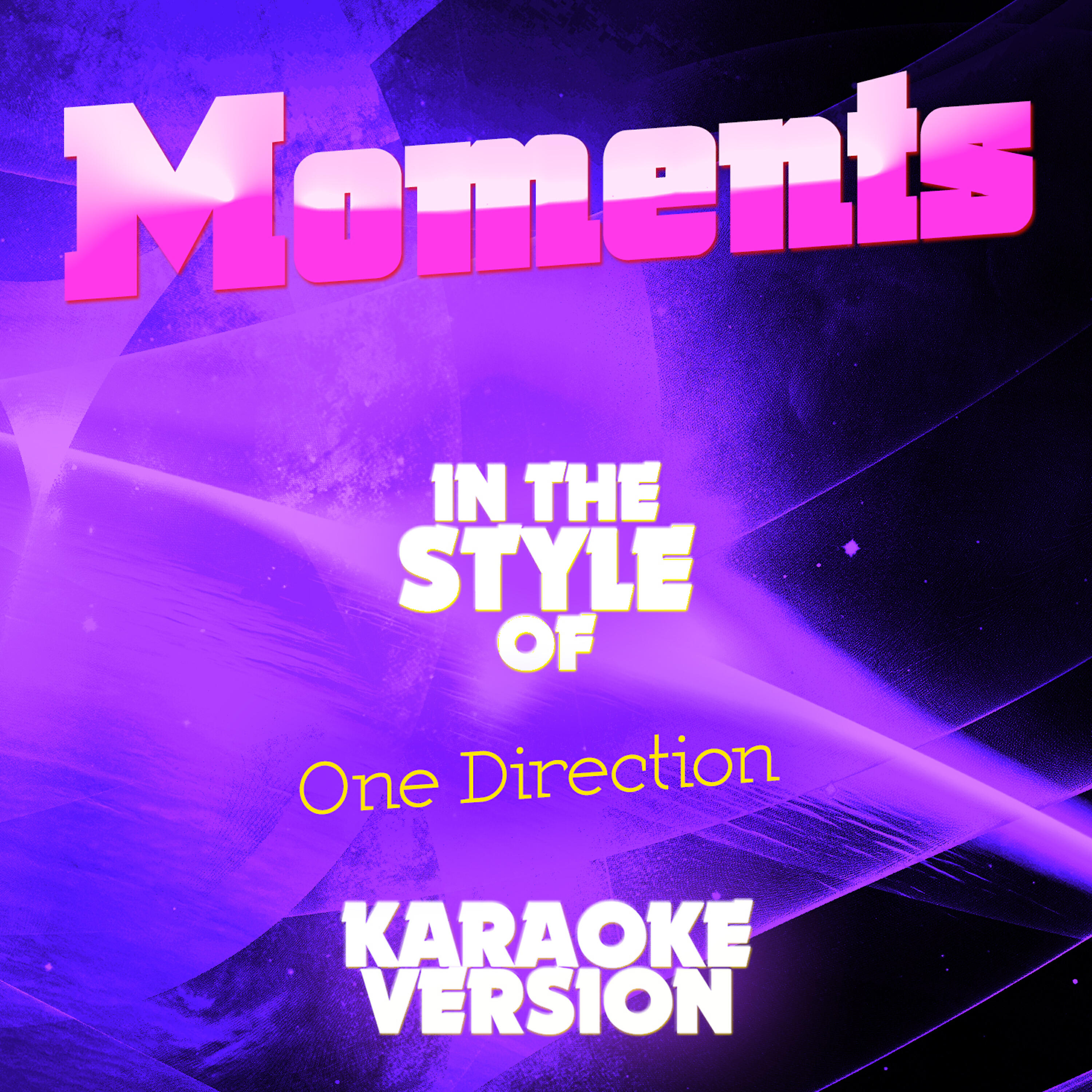 Ameritz Audio Karaoke - Moments (In the Style of One Direction) [Karaoke Version]