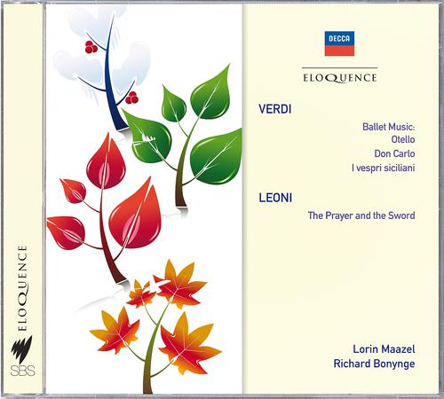 Постер альбома Verdi: Ballet Music;  Leoni: The Prayer & The Sword