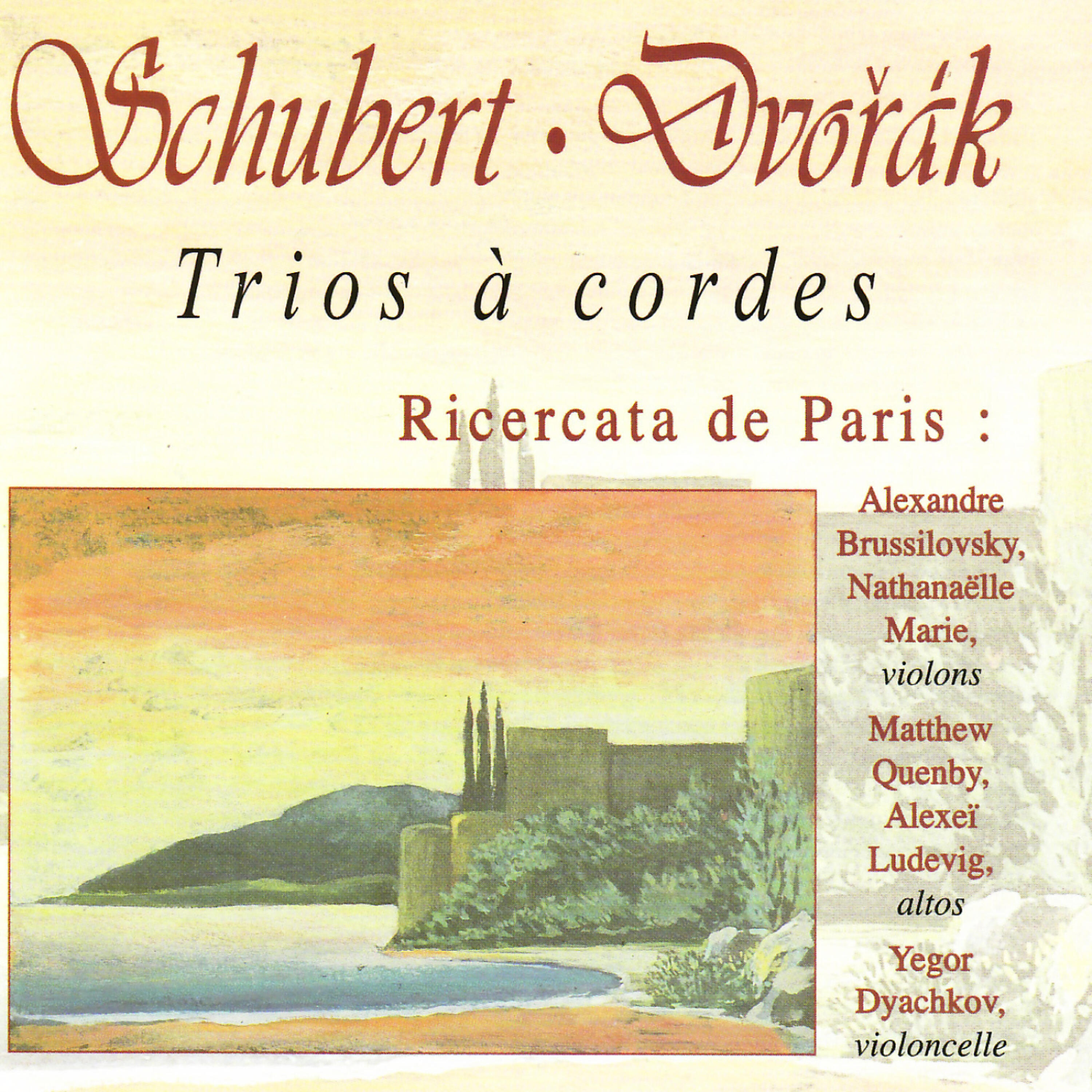 Ensemble Ricercata de Paris - Trio à cordes en Si Bémol Majeur, D. 581 (CD)