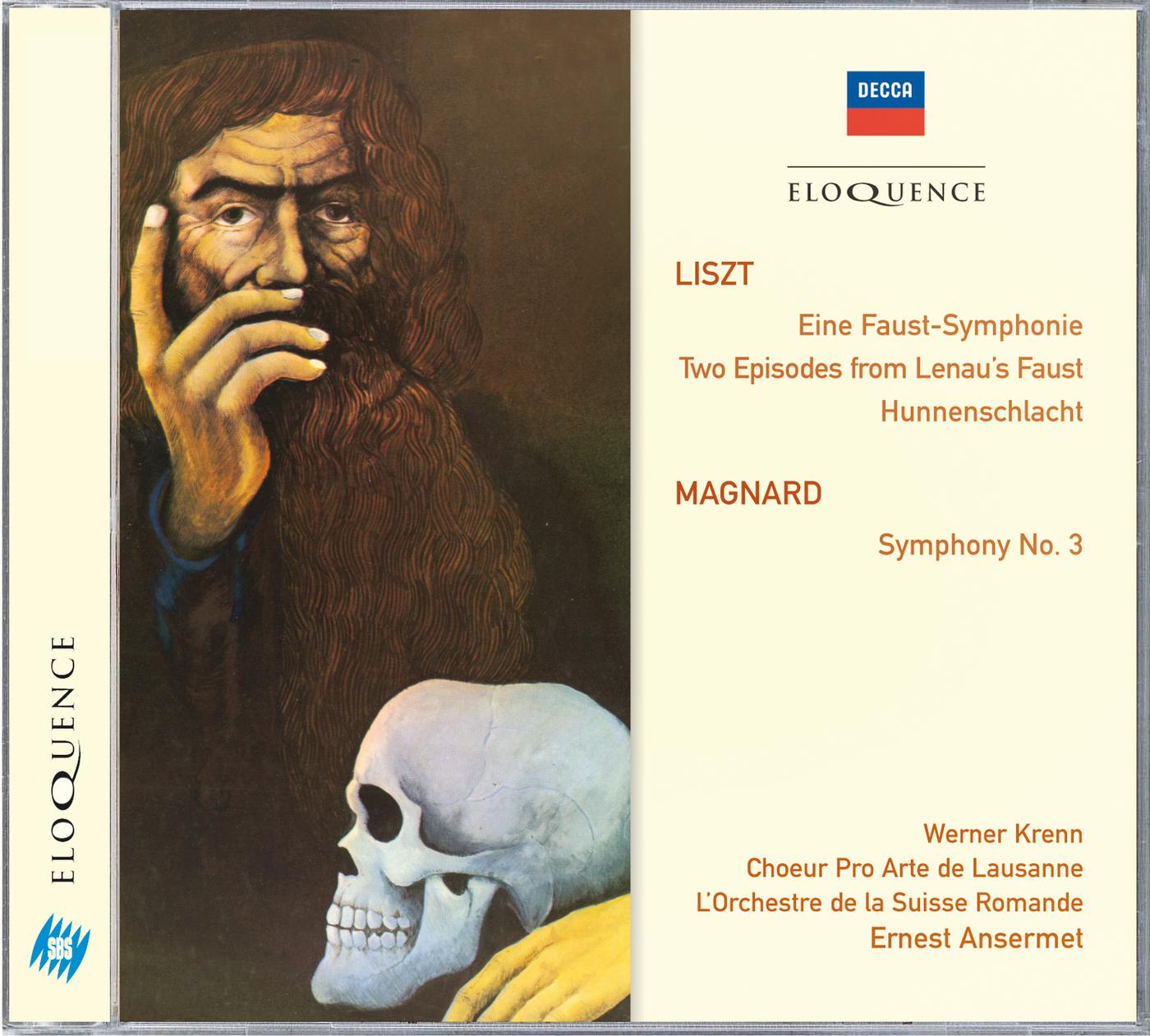 Постер альбома Liszt: Eine Faust-Symphonie; Magnard: Symphony No.3