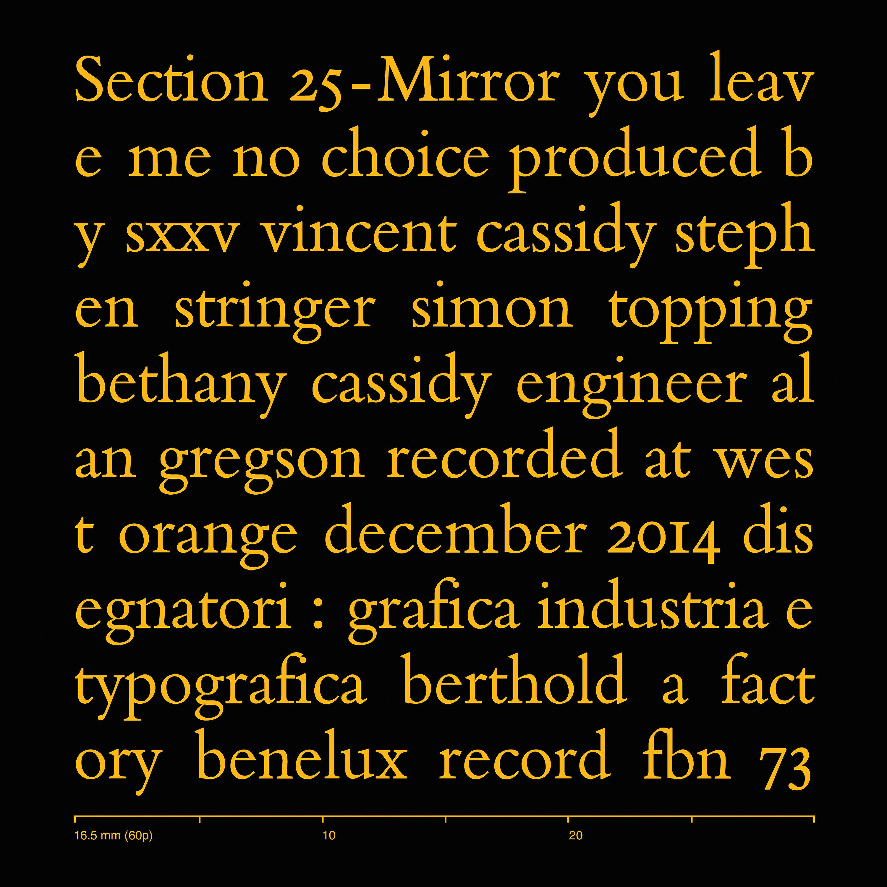 Simon Topping - You Leave Me No Choice (Rsd 2015 Version)