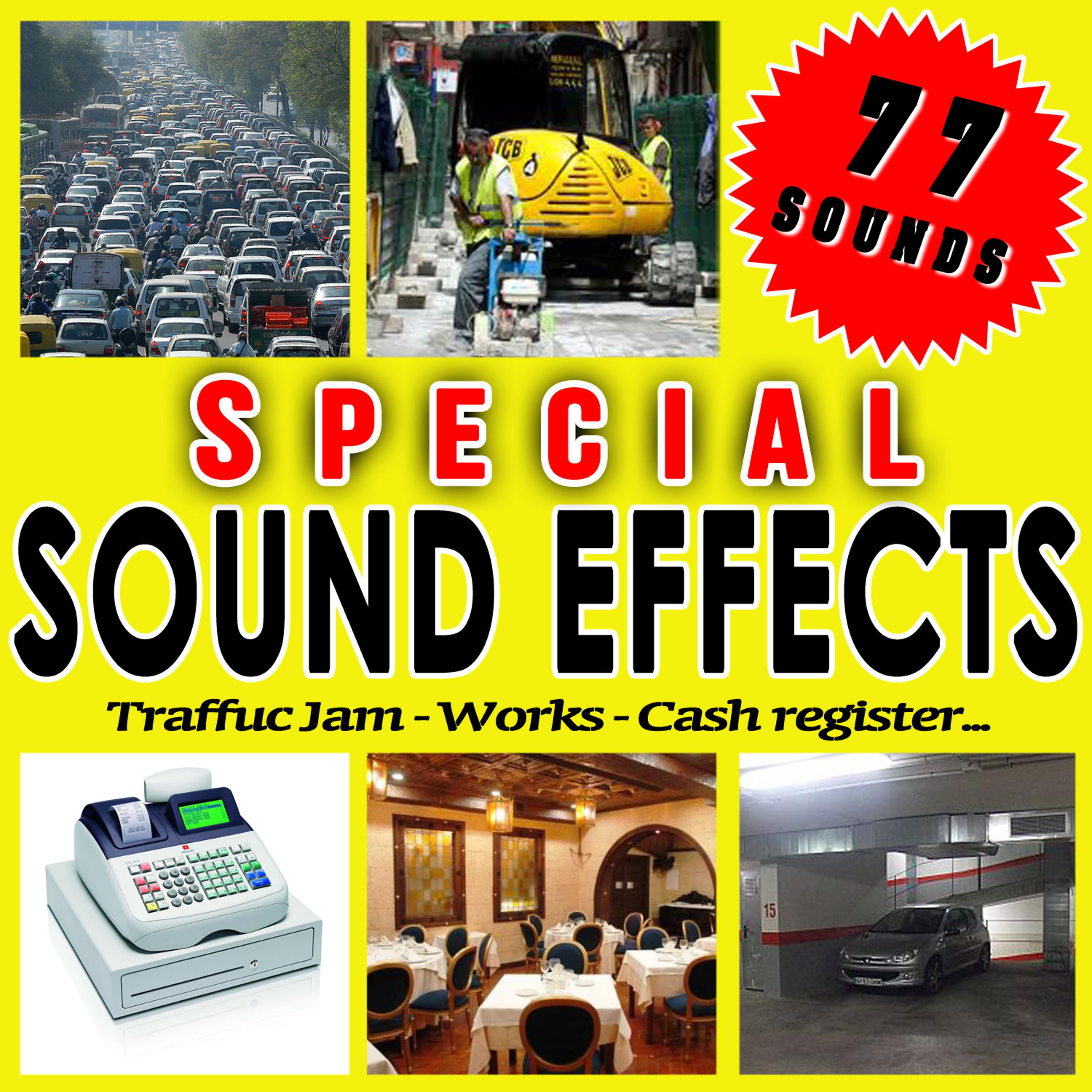 Постер альбома Traffic Jam, Works, Cash Register... Special Sound Effects