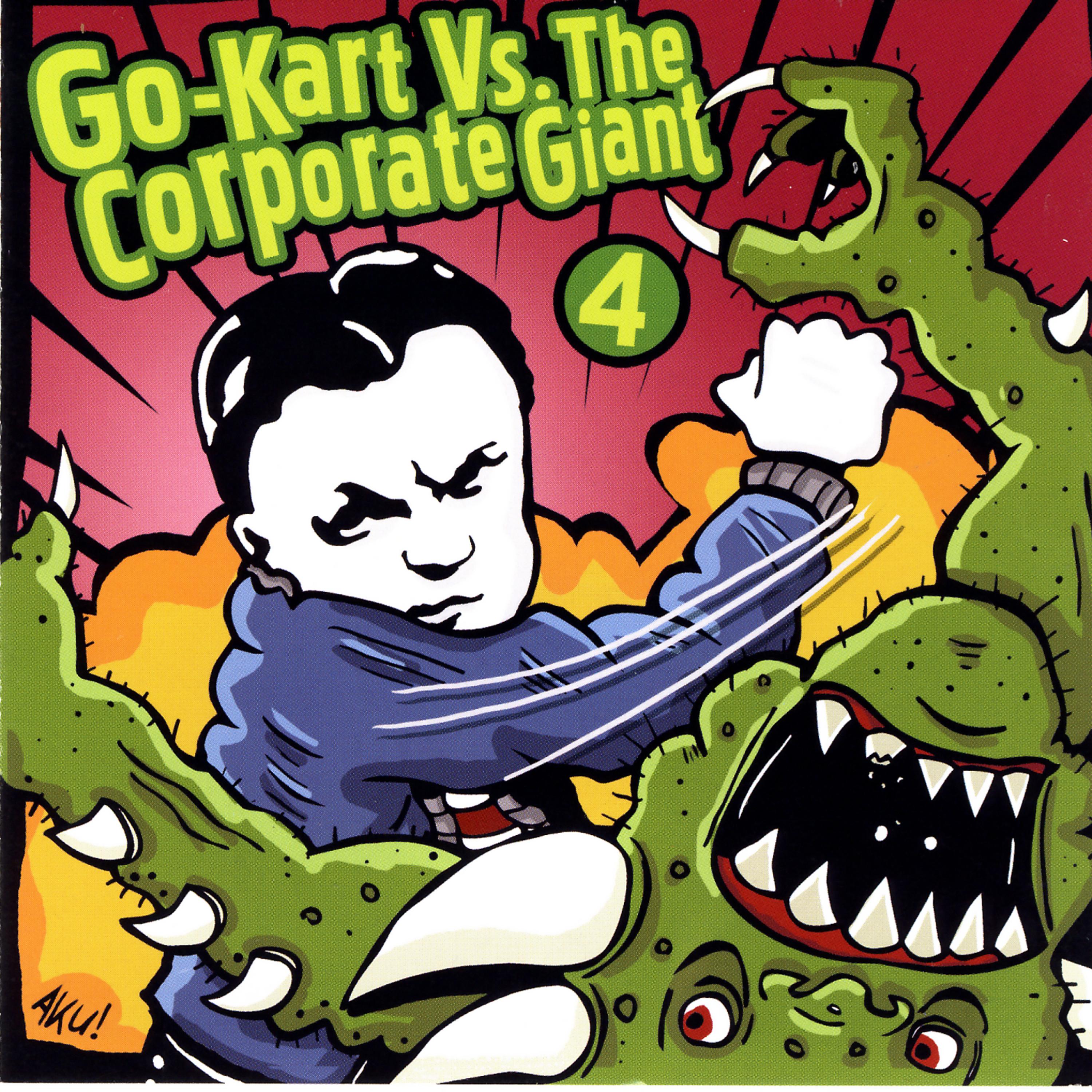 Постер альбома Go-Kart Vs. The Corporate Giant
