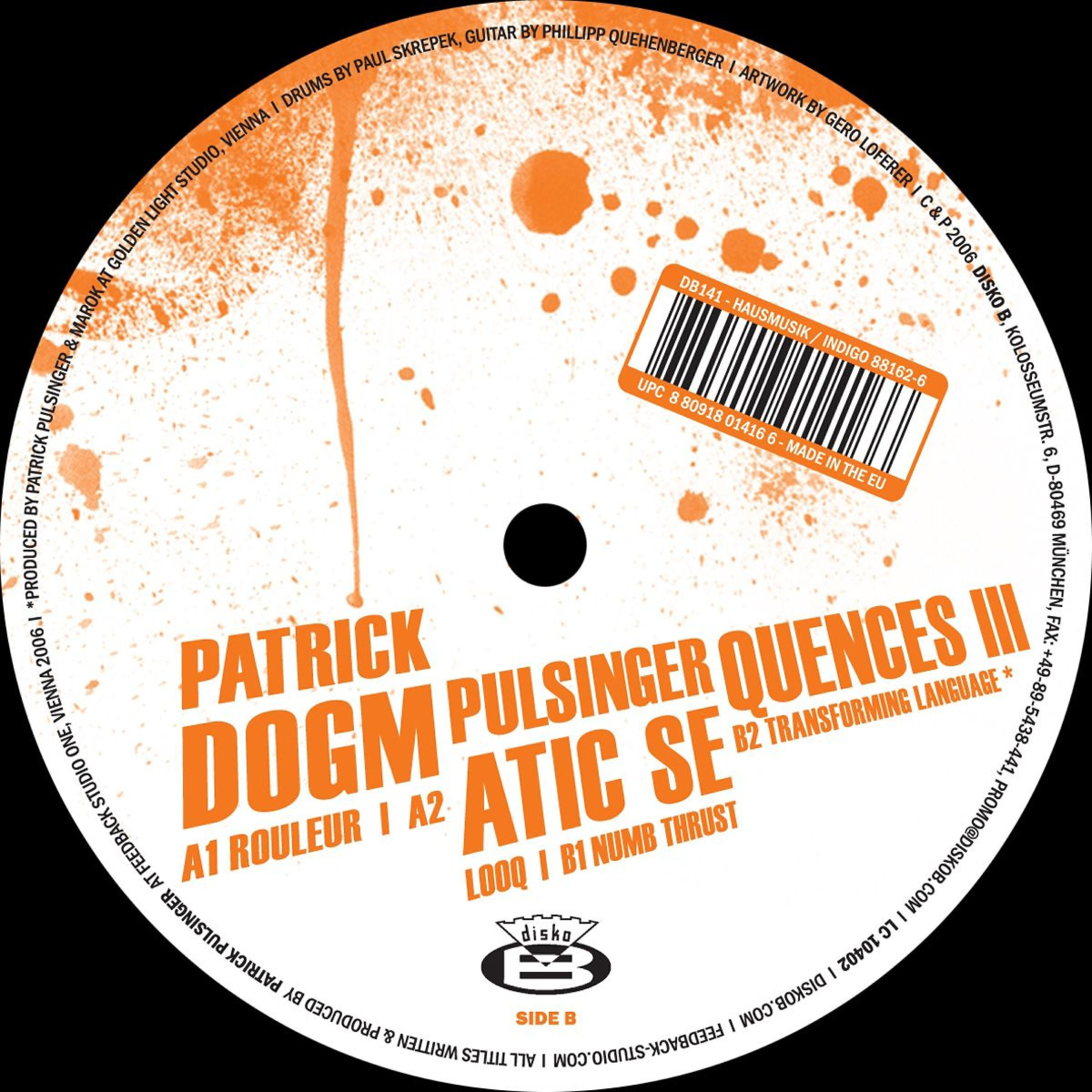 Patrick Pulsinger - Numb Thrust