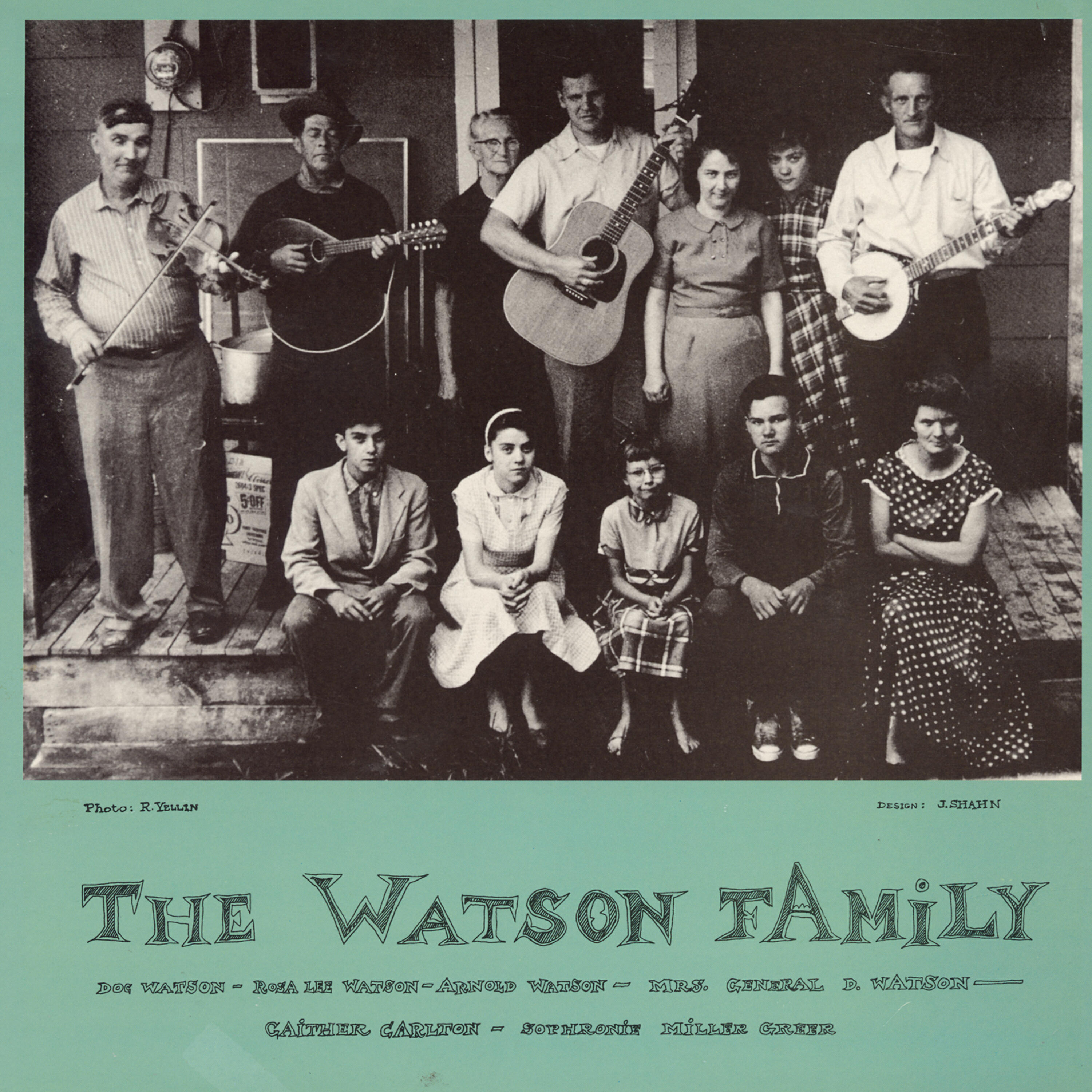 The Doc Watson Family - Texas Gales / Blackberry Rag (medley)