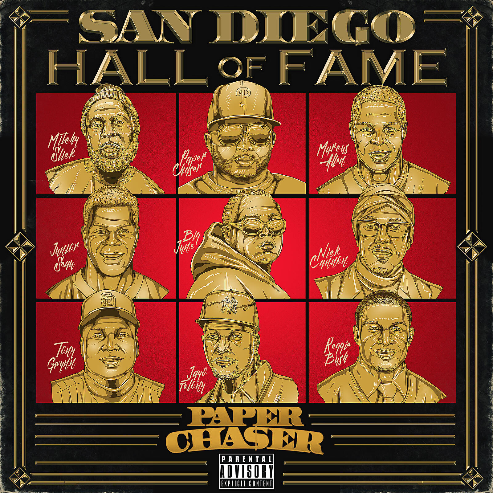 Paper Chaser - San Diego Hall of Fame