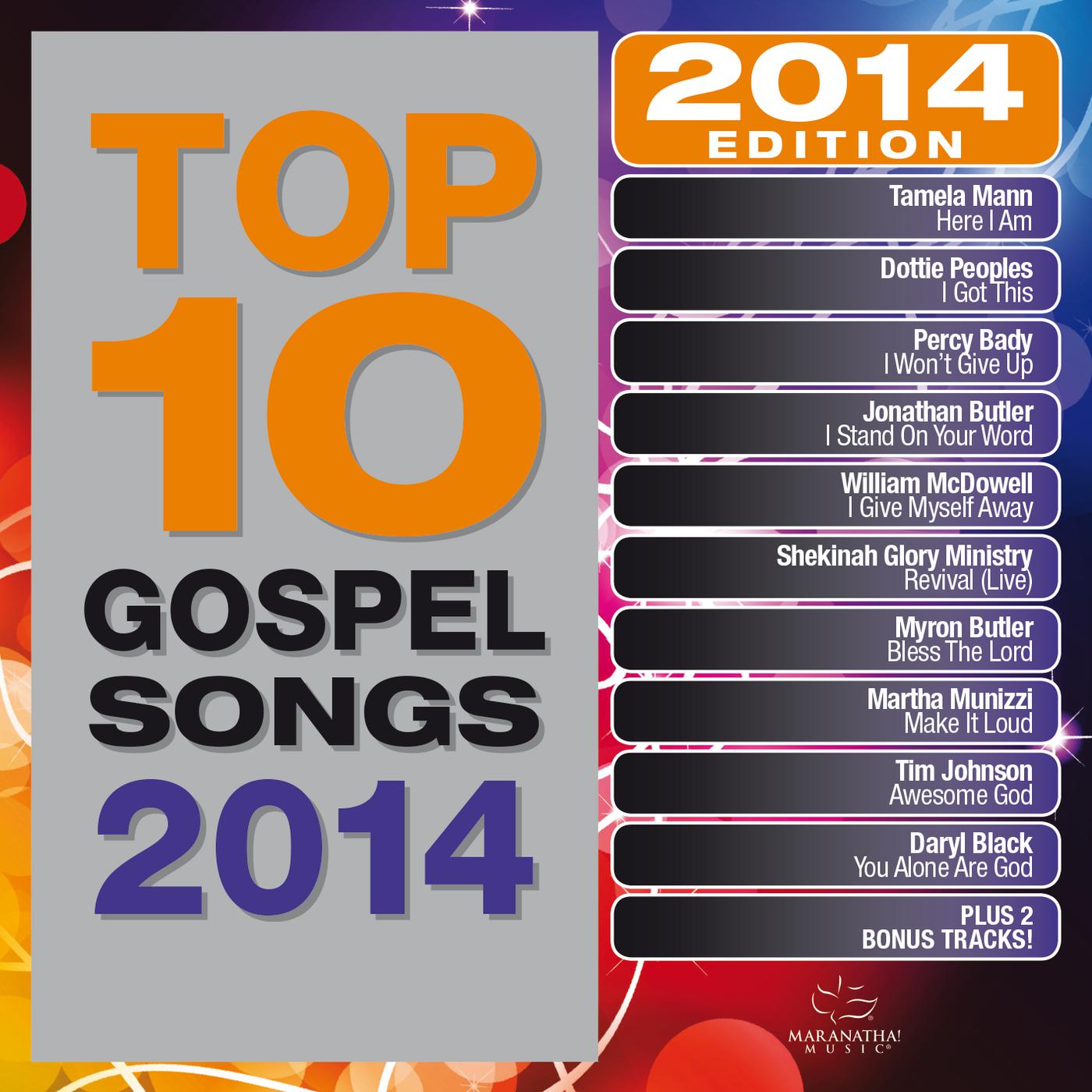 Постер альбома Top 10 Gospel Songs 2014
