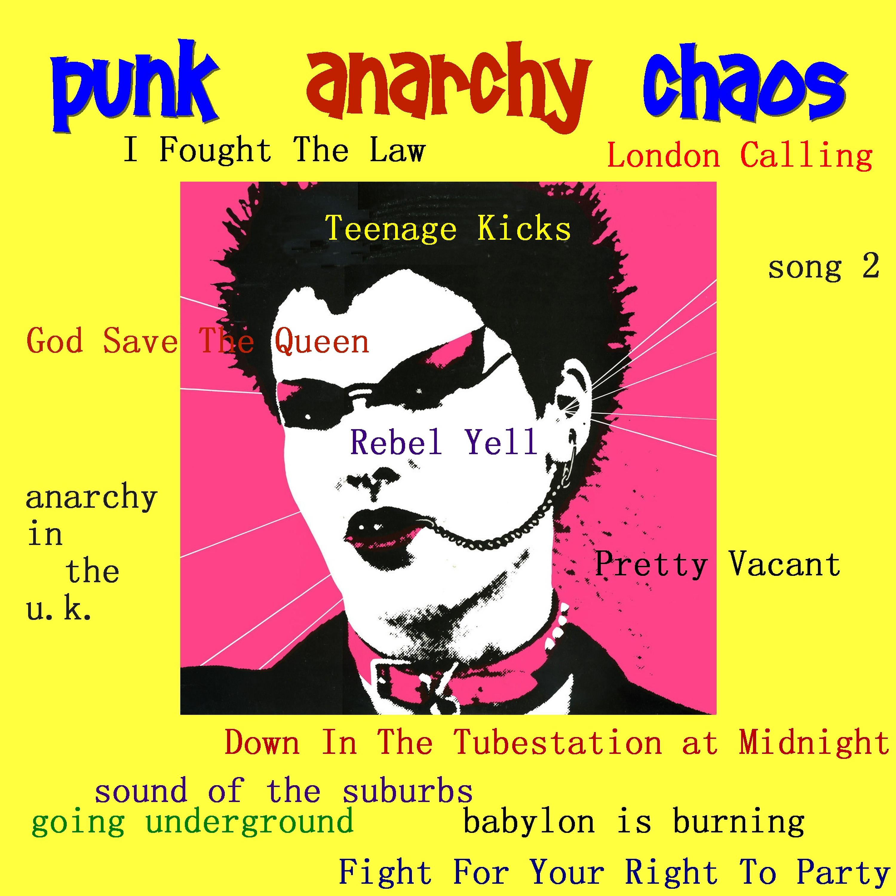 Постер альбома Punk,Anarchy, Chaos
