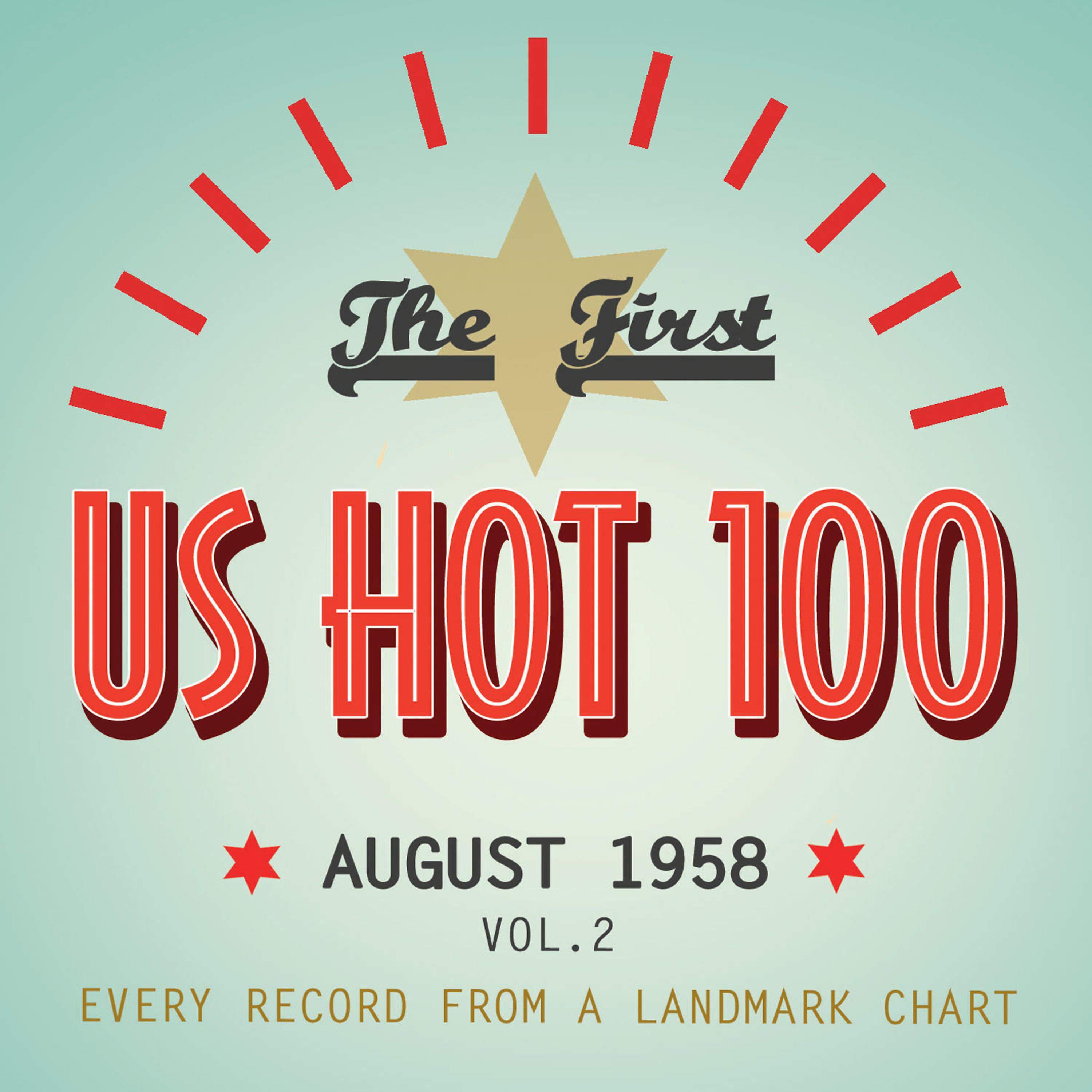Постер альбома The First US Hot 100 August 1958, Vol. 2