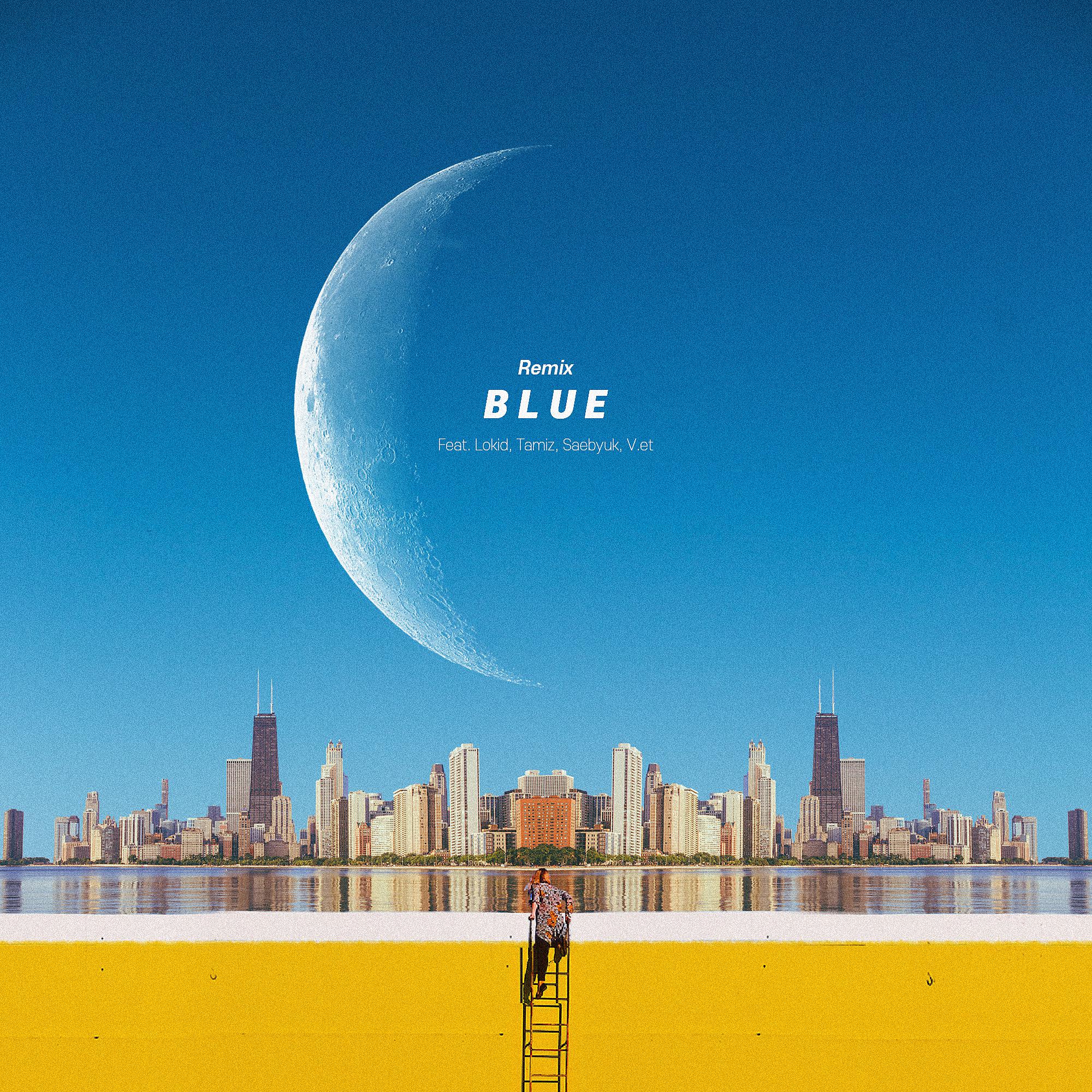 Постер альбома Blue (feat. Lokid, Tamiz, Saebyuk & V.et) [Ohmygenie & V.et Remix]