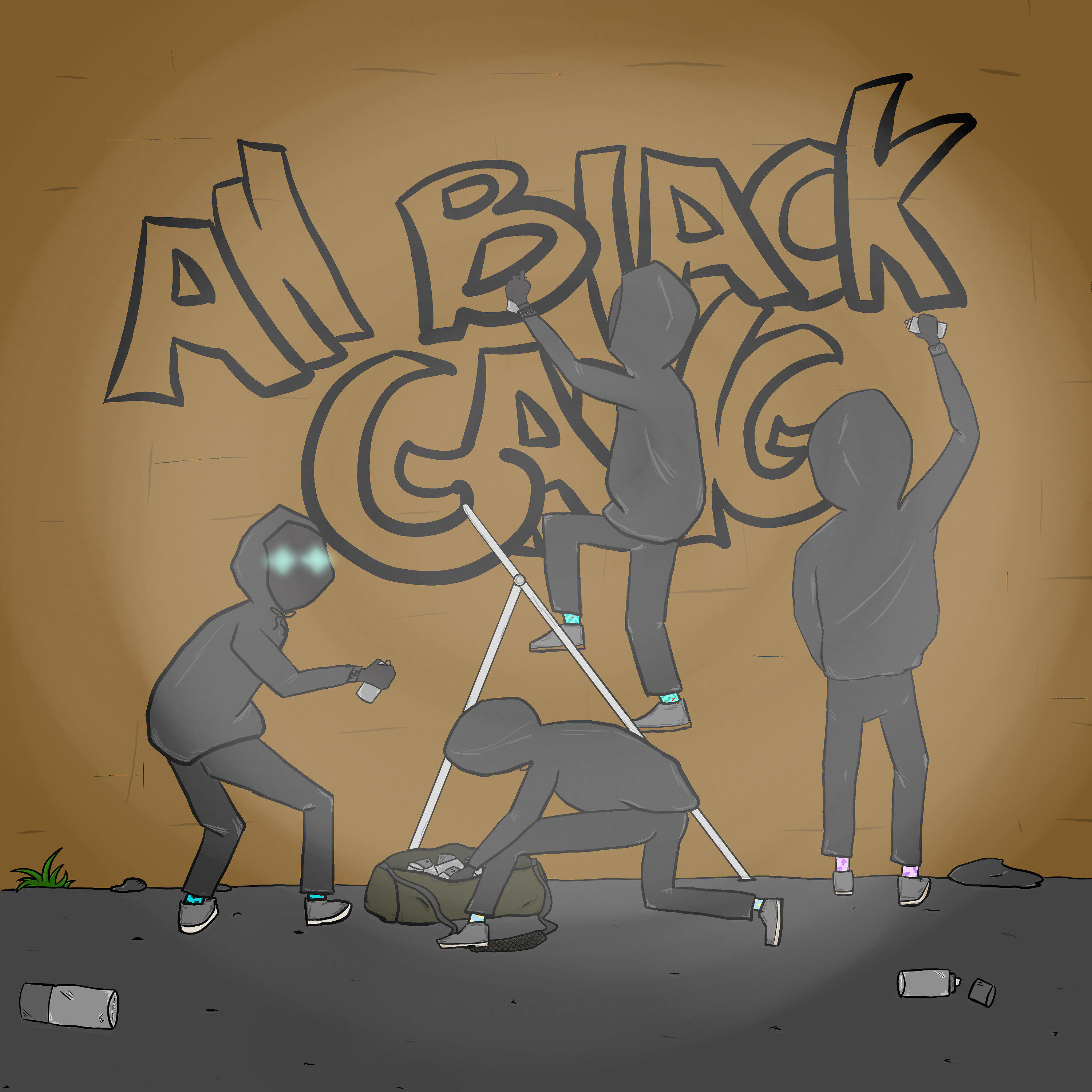 Постер альбома All Black Gang