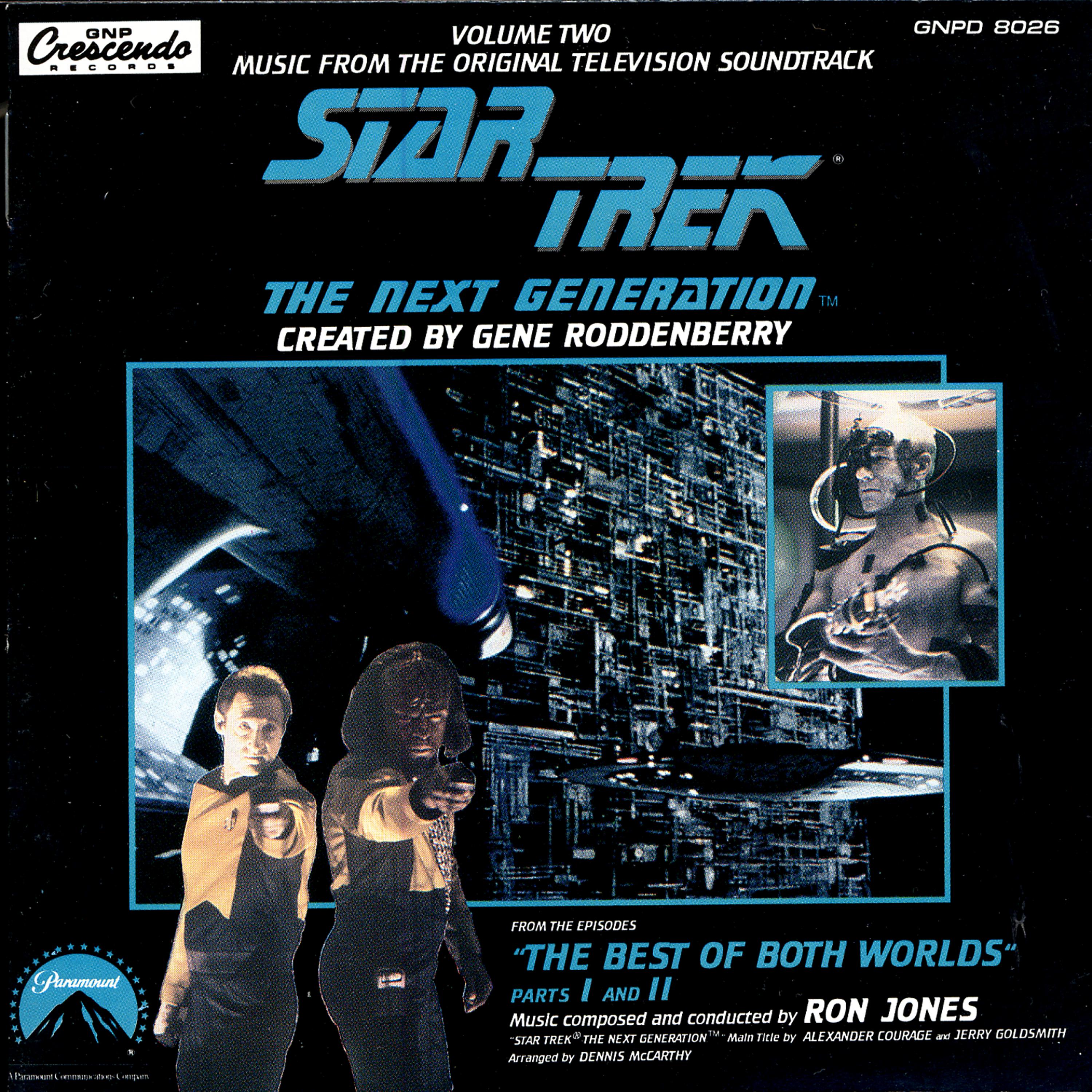 Постер альбома Star Trek: The Next Generation : Vol. 2 - The Best of Both Worlds