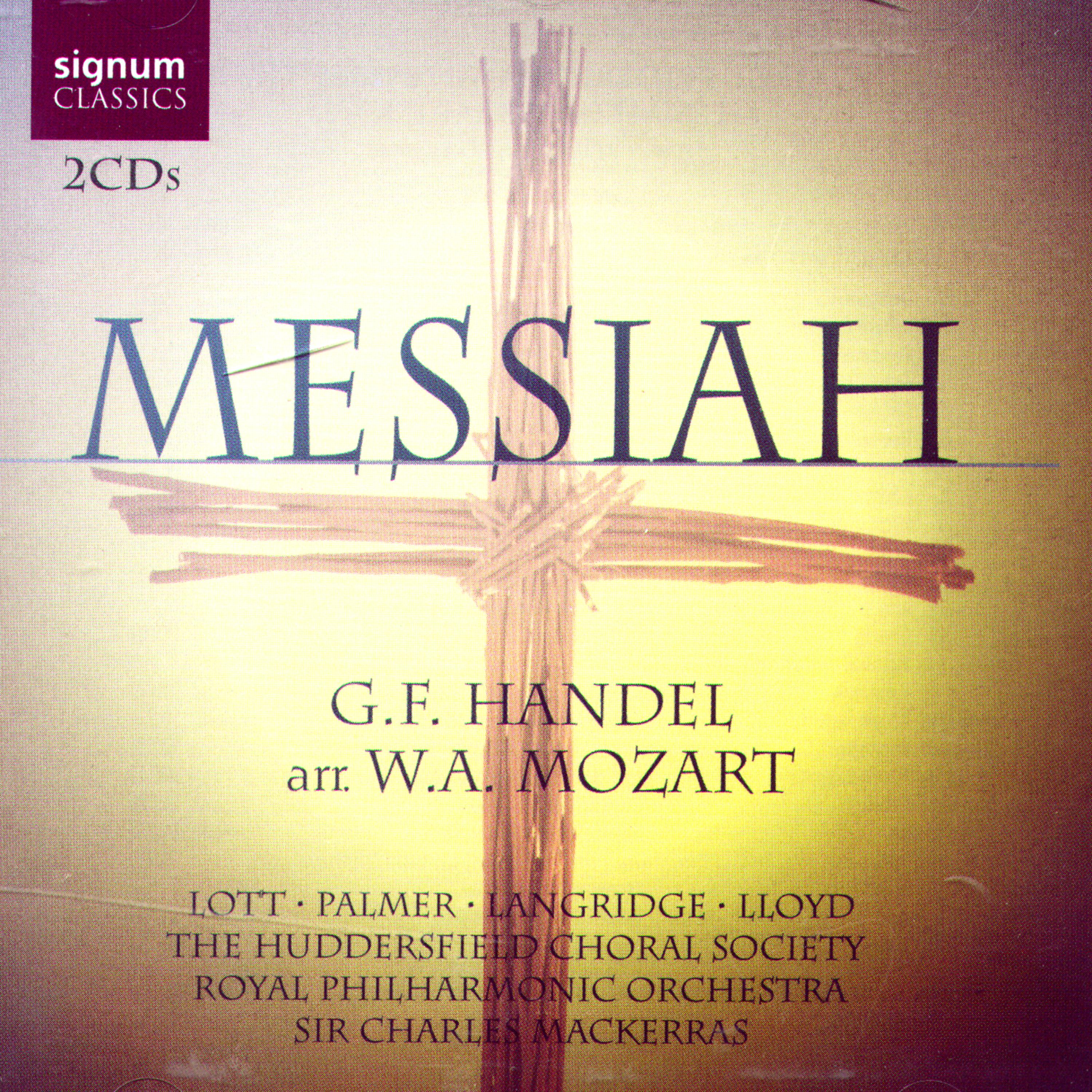 Постер альбома Messiah - G.F. Handel, arr. W. A. Mozart