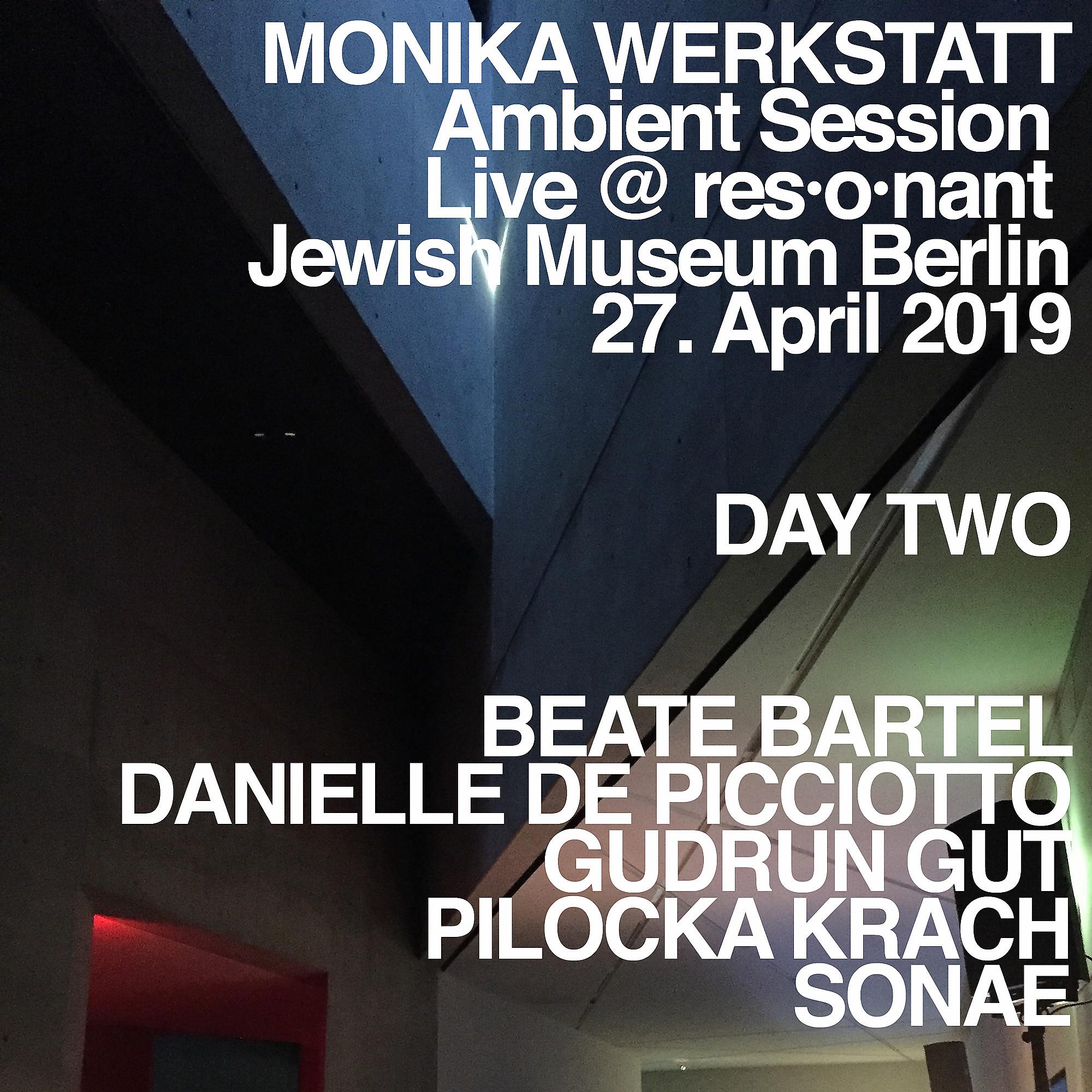 Постер альбома Ambient Session – Day Two (Live at Jewish Museum, Berlin, 27. April 2019)