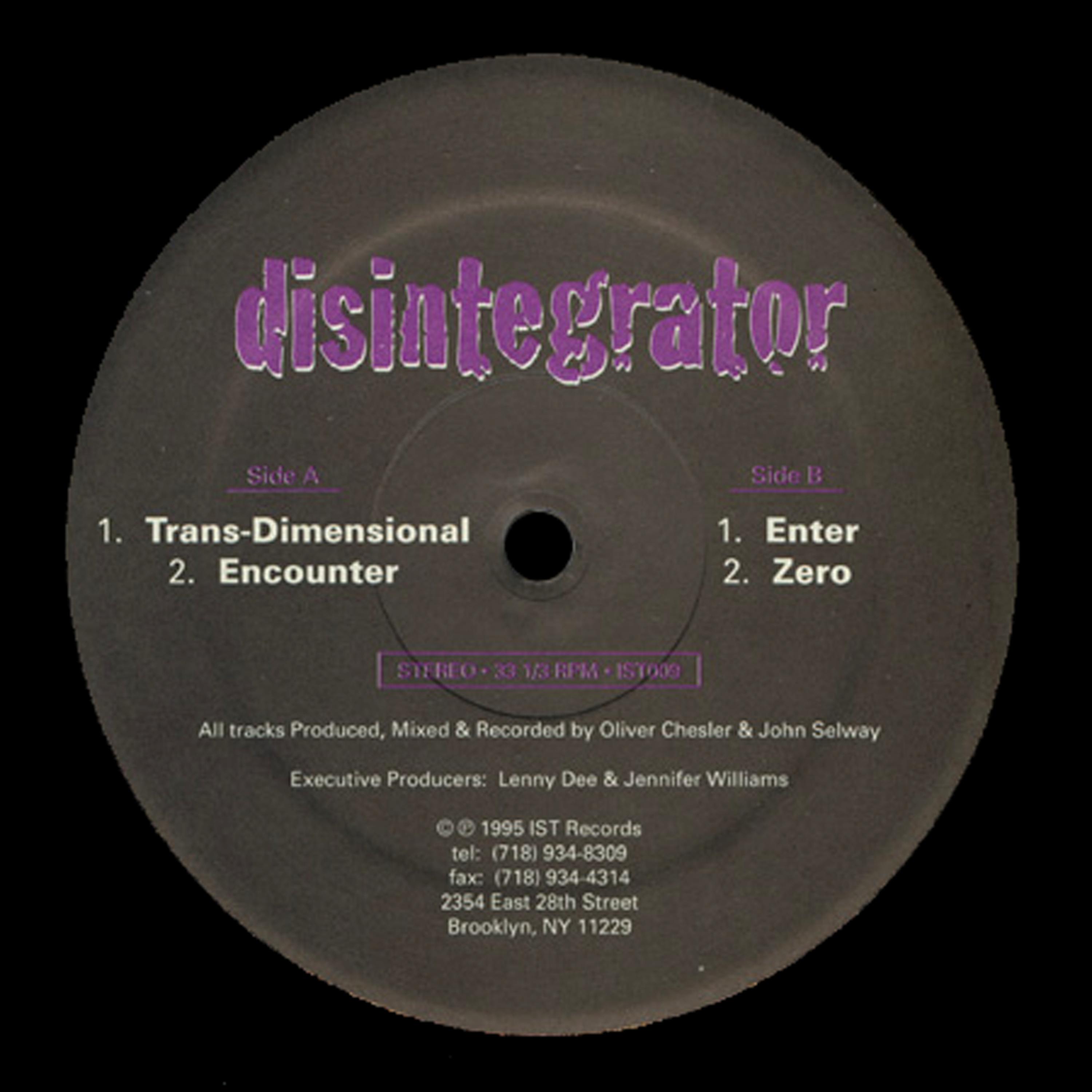 Постер альбома Disintegrator (Vol 2)