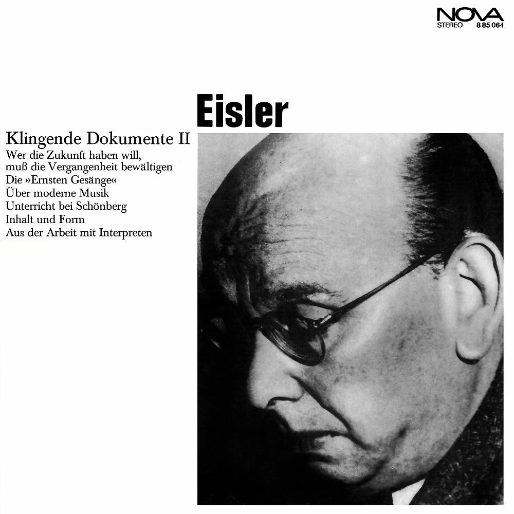 Постер альбома Eisler: Klingende Dokumente II