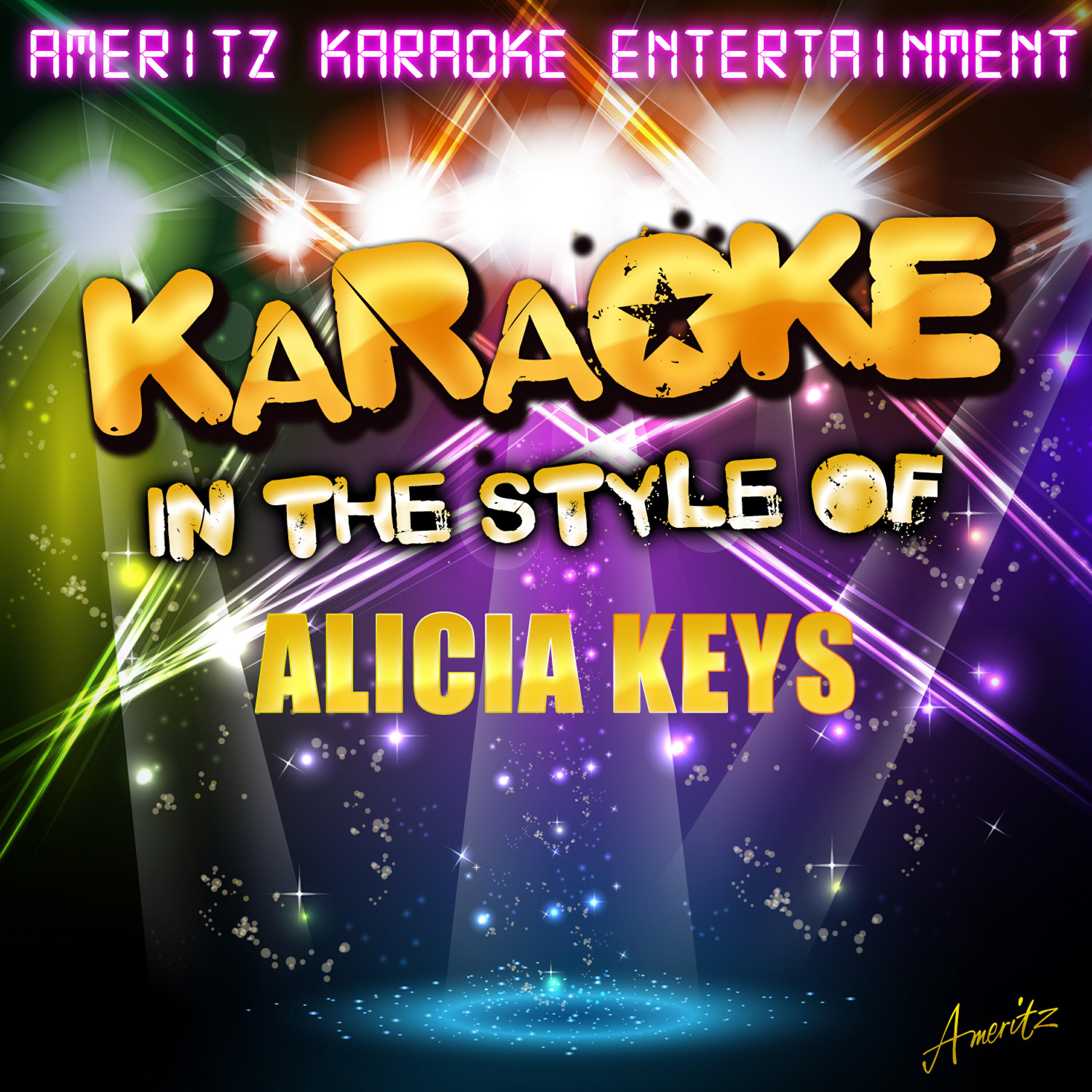 Ameritz Karaoke Entertainment - Karma (In the Style of Alicia Keys) [Karaoke Version]