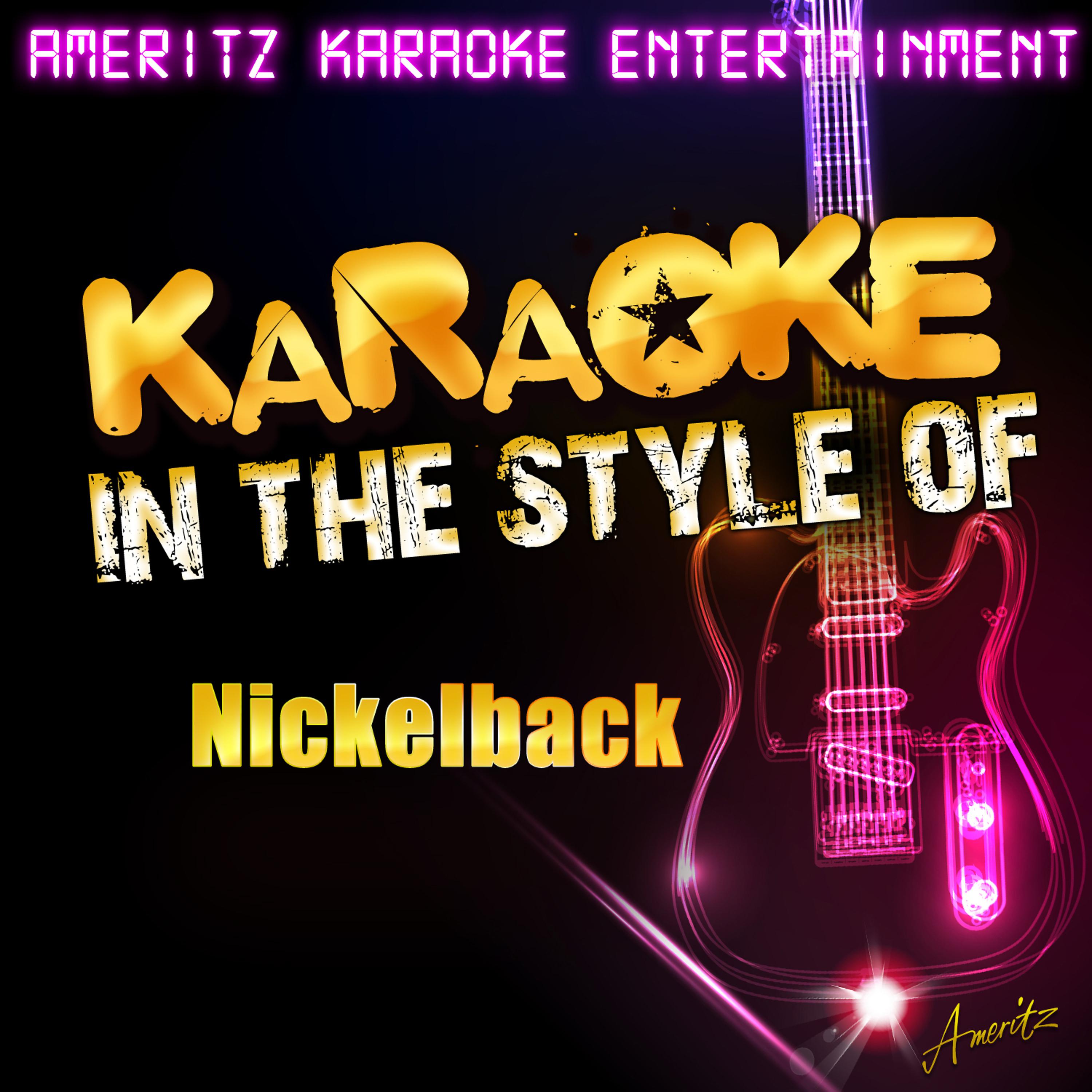 Ameritz Karaoke Entertainment - Never Gonna Be Alone (In the Style of Nickelback) [Karaoke Version]