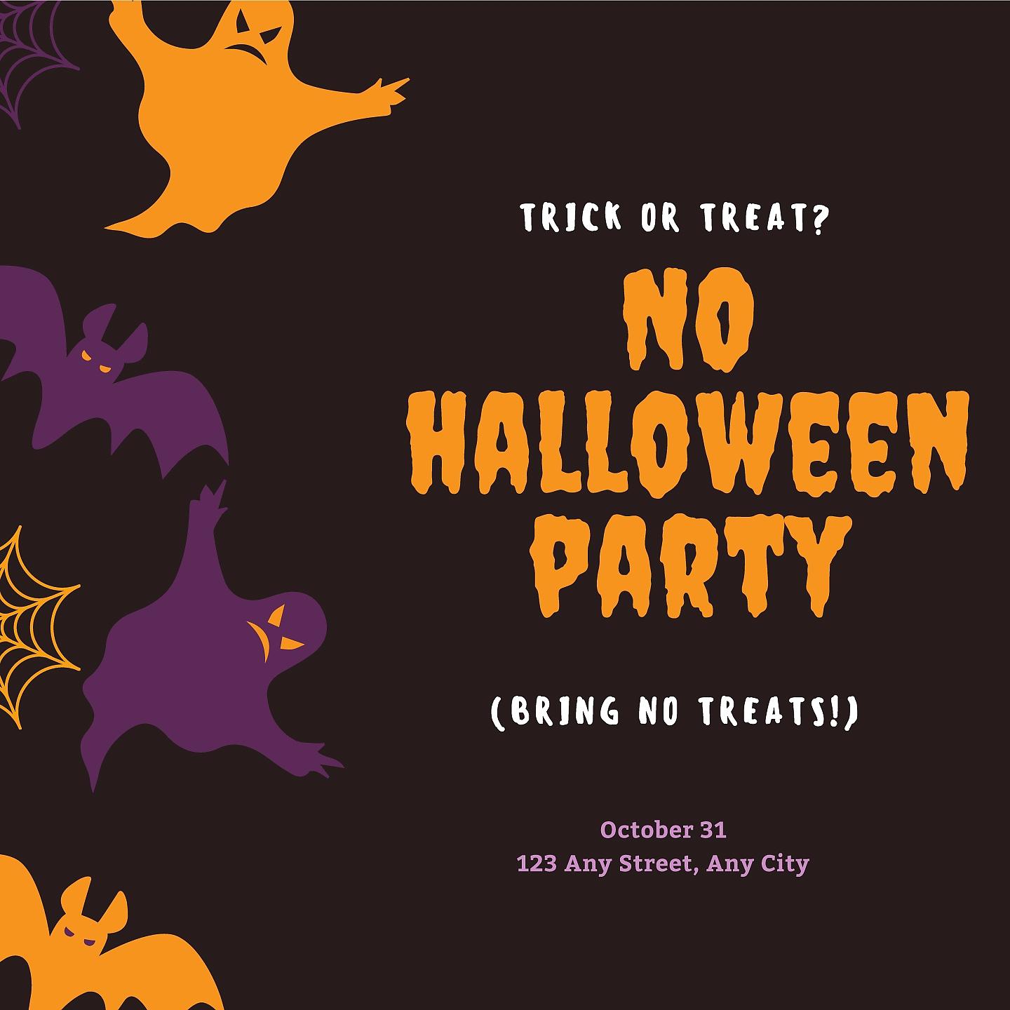 Постер альбома No Halloween Party