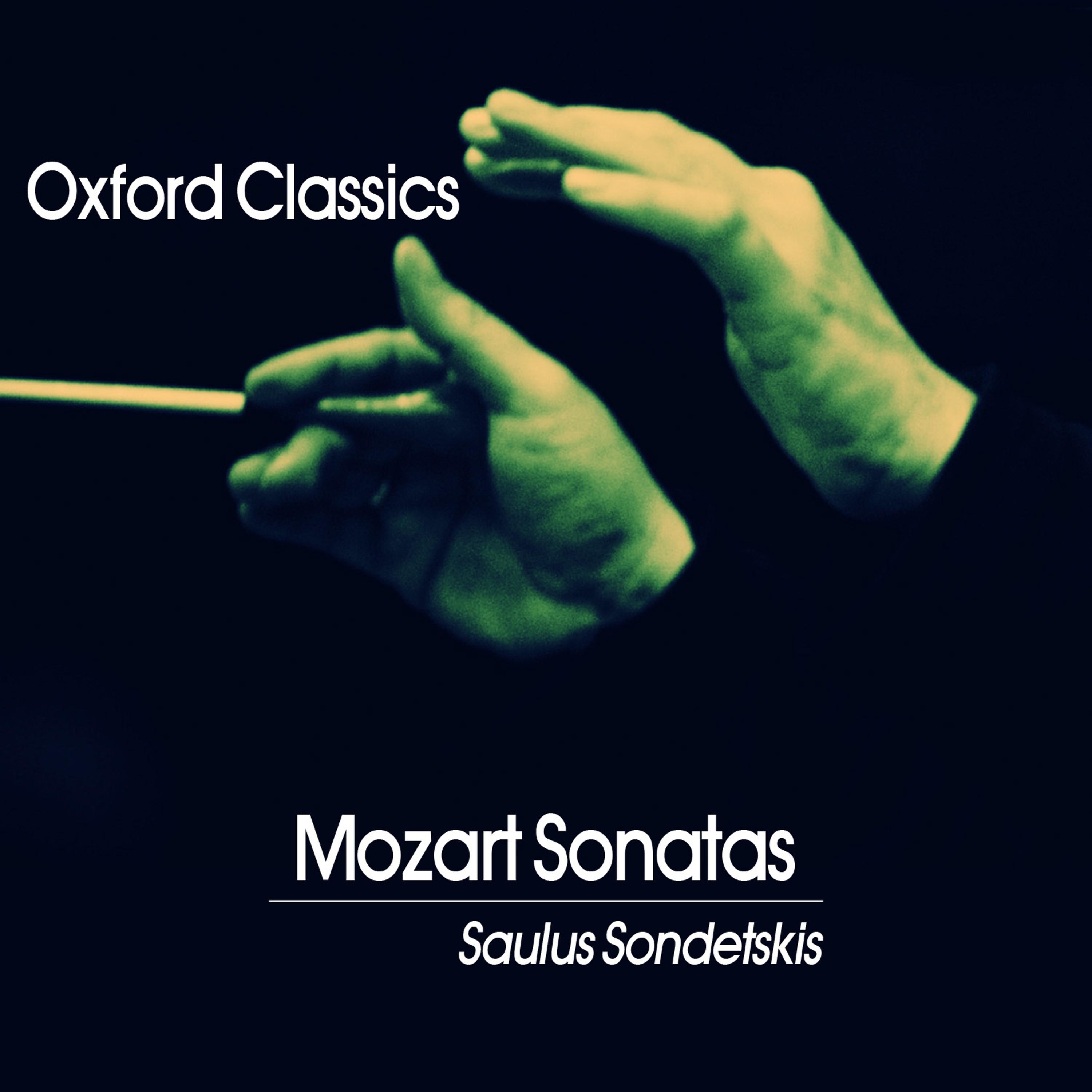 Постер альбома Oxford Classics, Mozart Sonatas