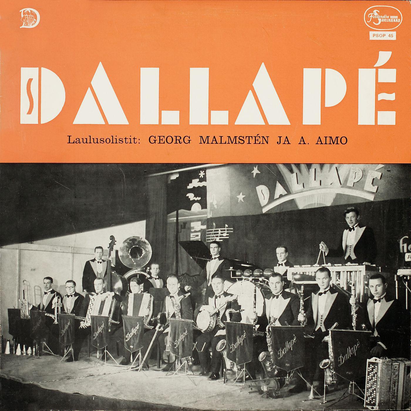 Постер альбома Georg Malmstén, A. Aimo ja Dallapé-orkesteri
