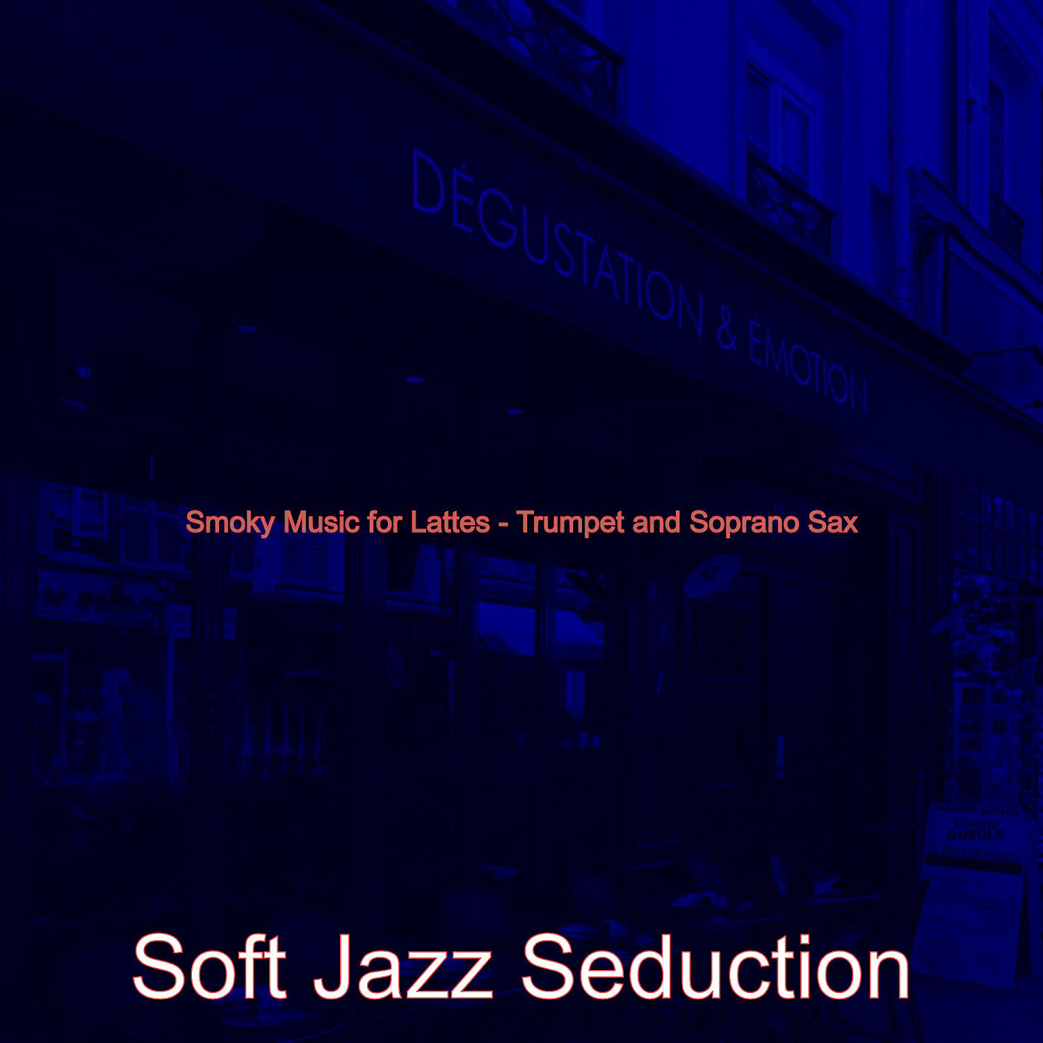 Soft Jazz Seduction - Cheerful Smooth Jazz Sax Ballad - Vibe for Downtown Cafes