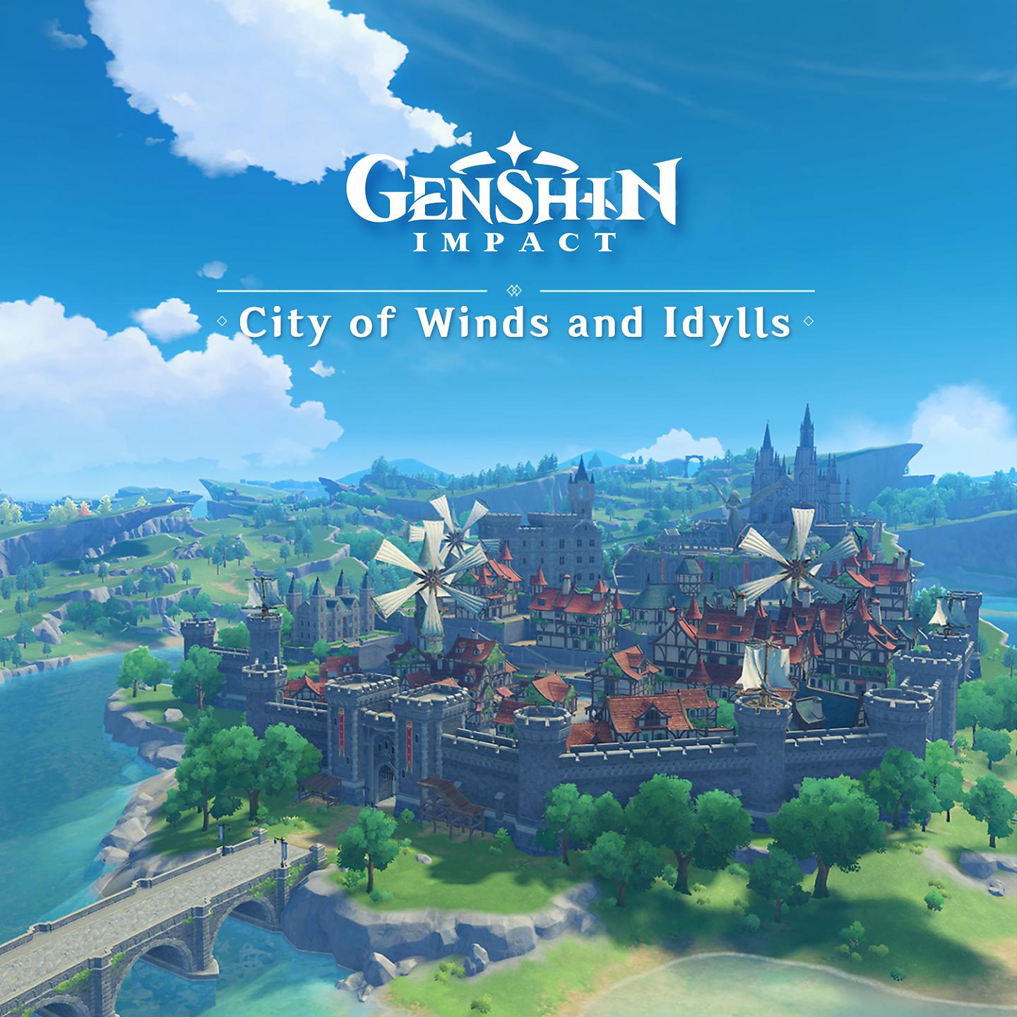Постер альбома Genshin Impact - City of Winds and Idylls