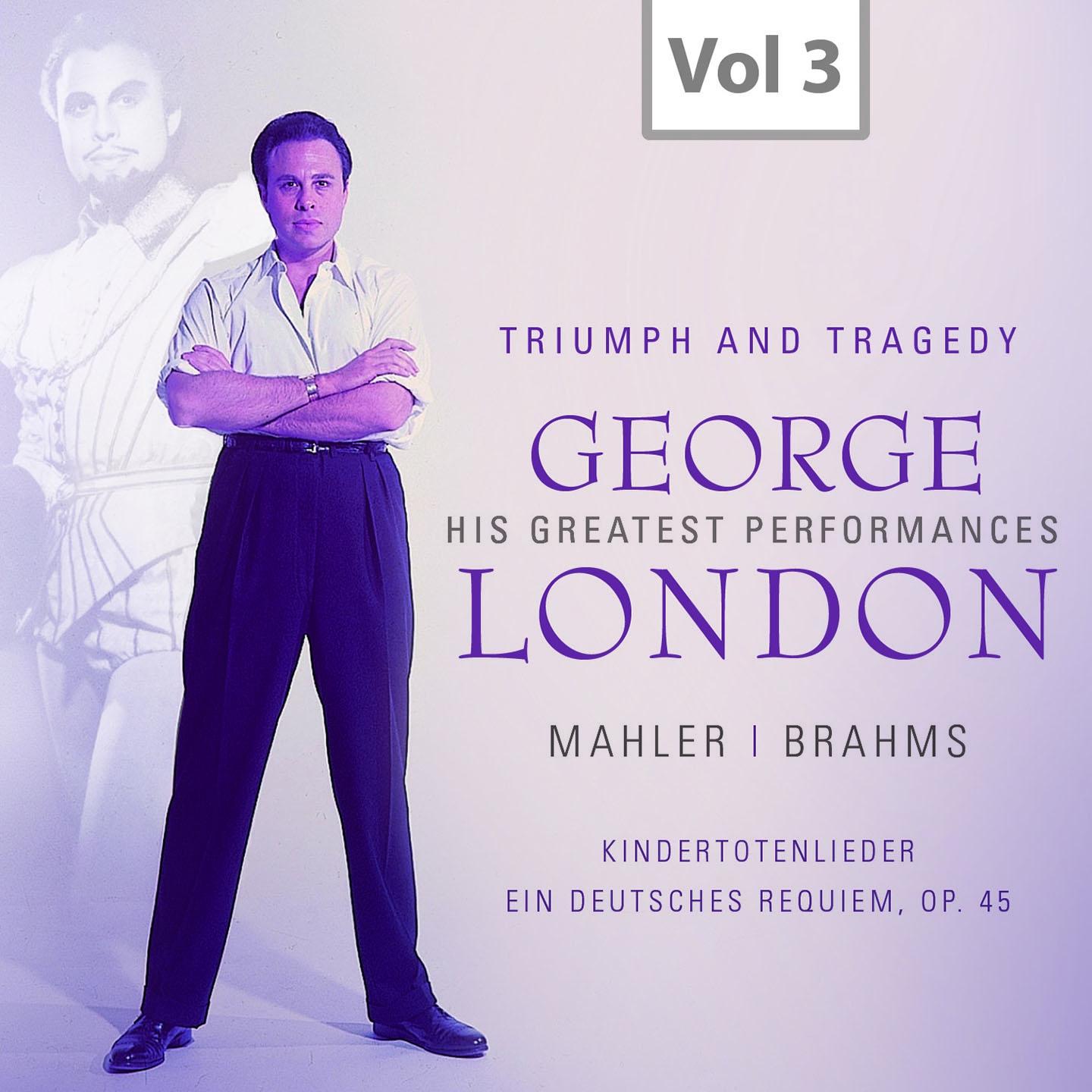 Постер альбома George London: Triumph and Tragedy, Vol. 3