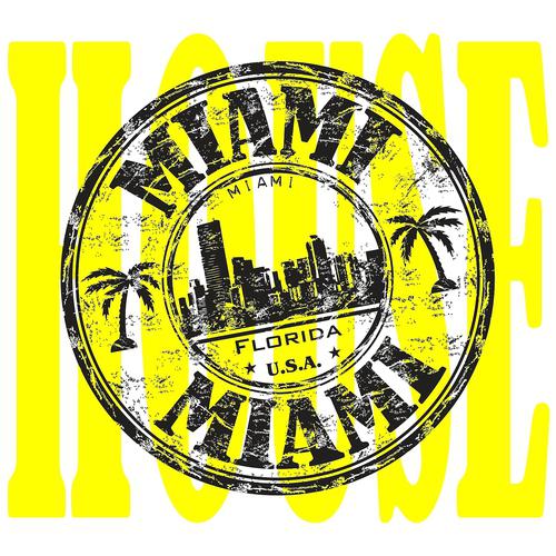 Постер альбома Miami House (Florida Sunset Electro and Deep House Rocker)