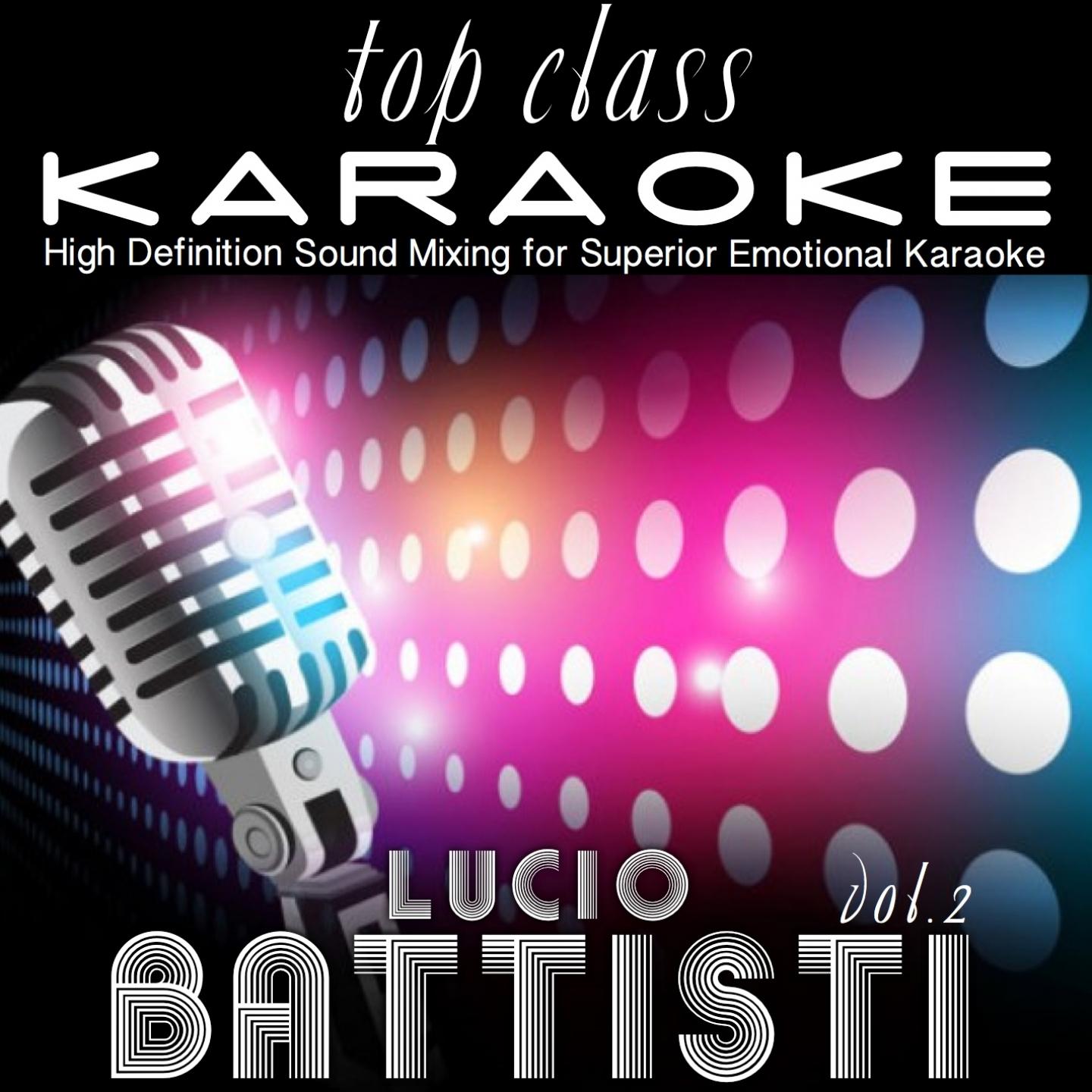 Постер альбома Top Class Karaoke: Lucio Battisti, Vol. 2