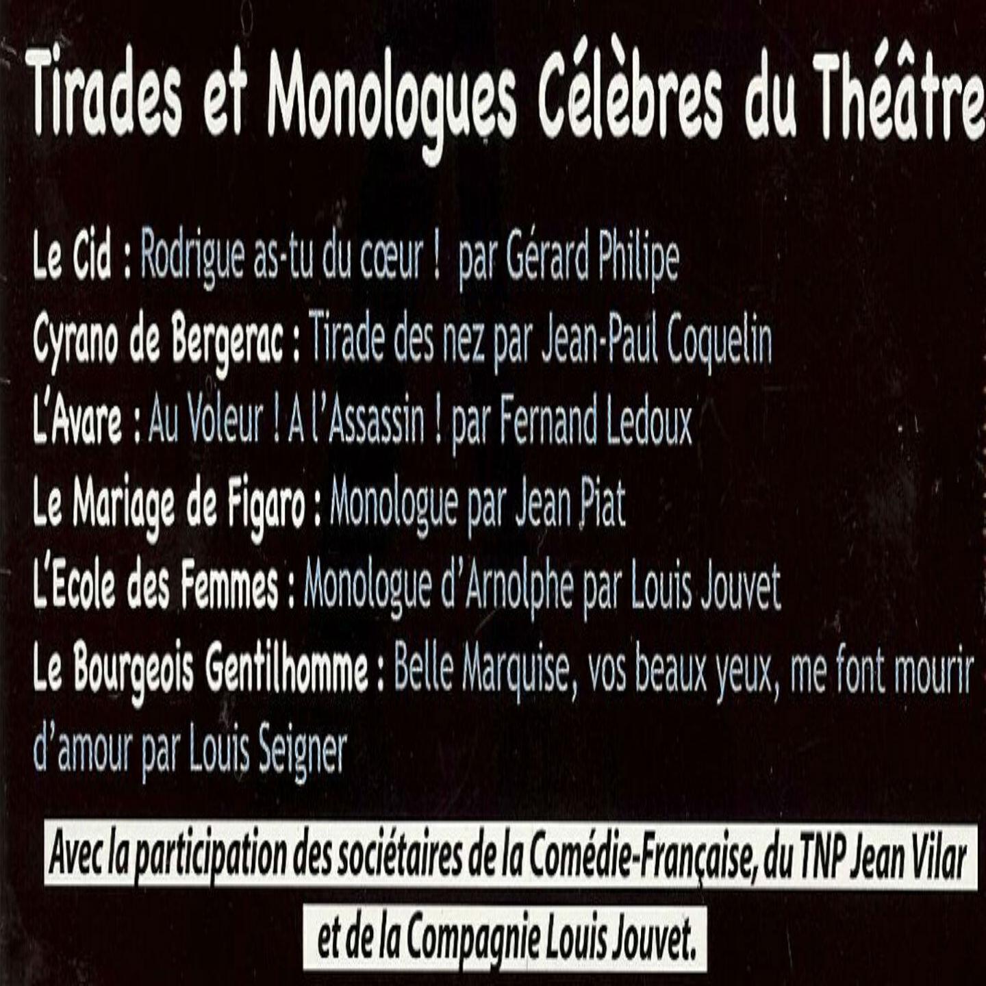 Gérard Philipe - Madame, je n'en crois pas mes yeux... (Le Prince de Hambourg Acte 3, Scène 2)