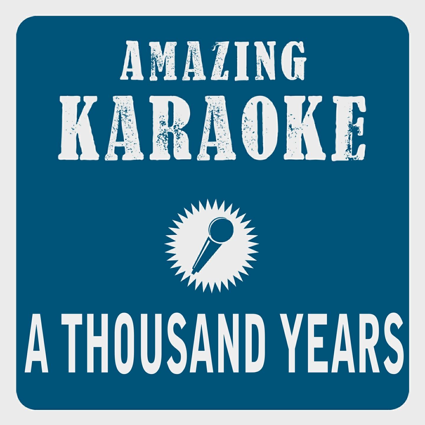 Clara Oaks - A Thousand Years (Karaoke Version) (Originally Performed By Christina Perri)