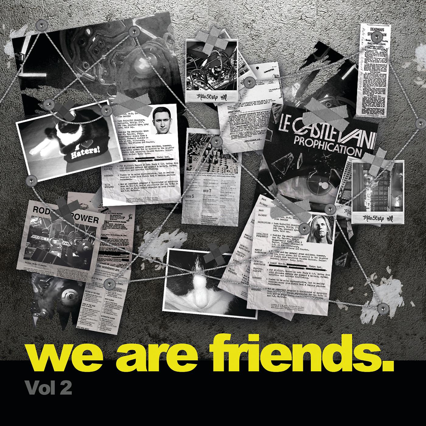 Постер альбома We Are Friends.