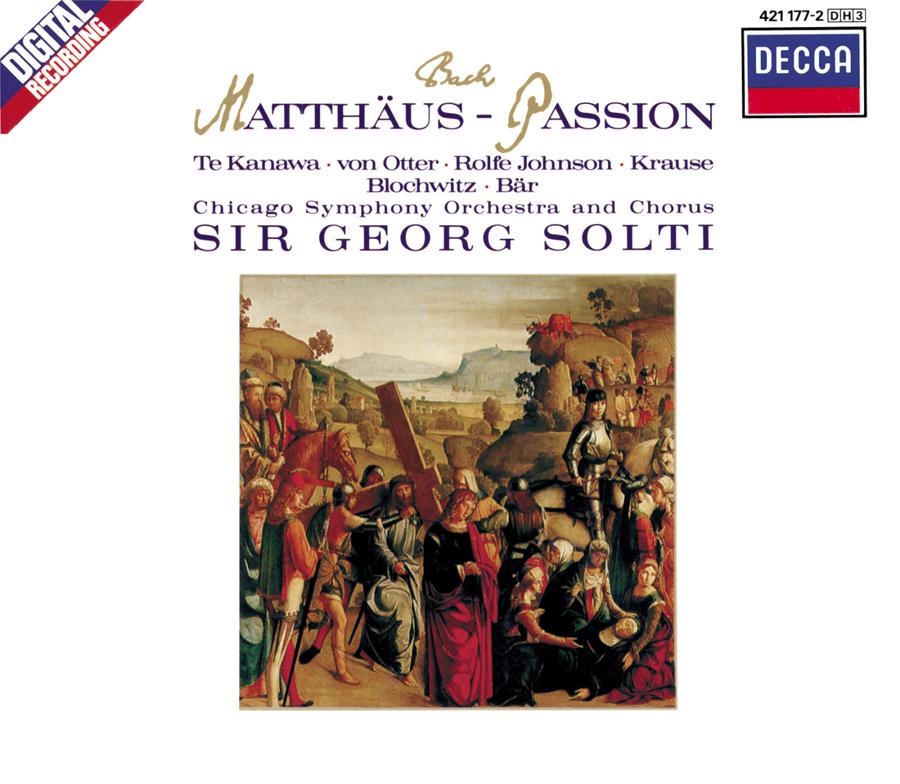 Постер альбома Bach, J.S. St. Matthew Passion - Arias & Choruses