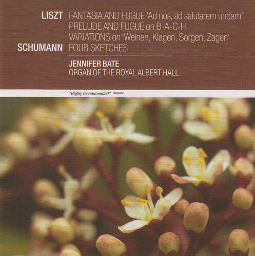 Jennifer Bate - Liszt: Prelude and Fugue on the Name B-A-C-H, S. 260