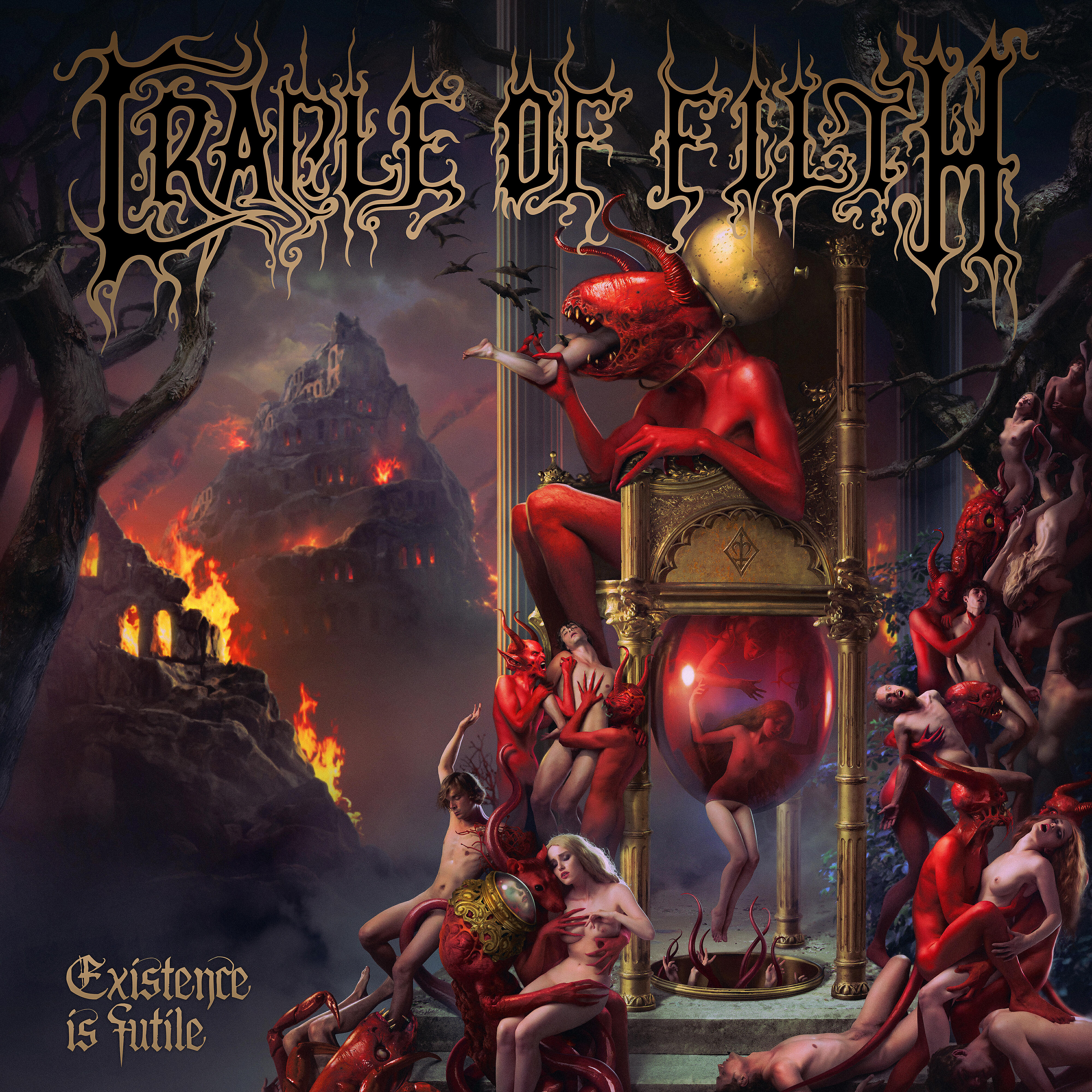 Cradle Of Filth - Black Smoke Curling from the Lips of War