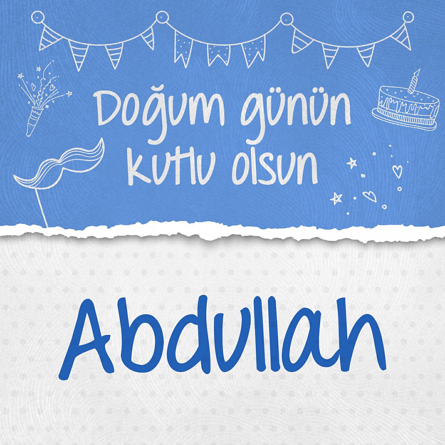 Oğuz Berkay Fidan - Doğum Günün Kutlu Olsun Abdullah