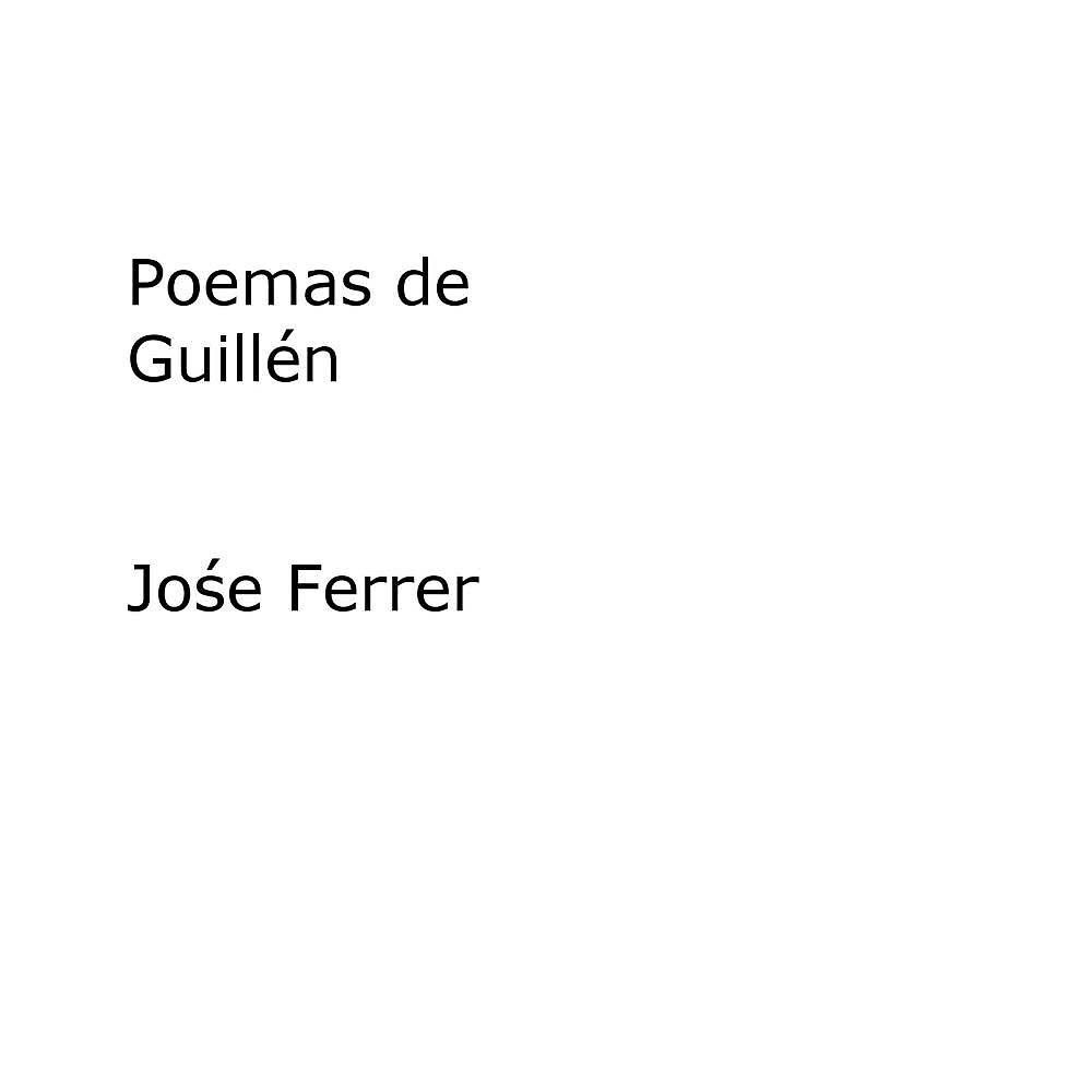 Постер альбома Poemas de Guillén
